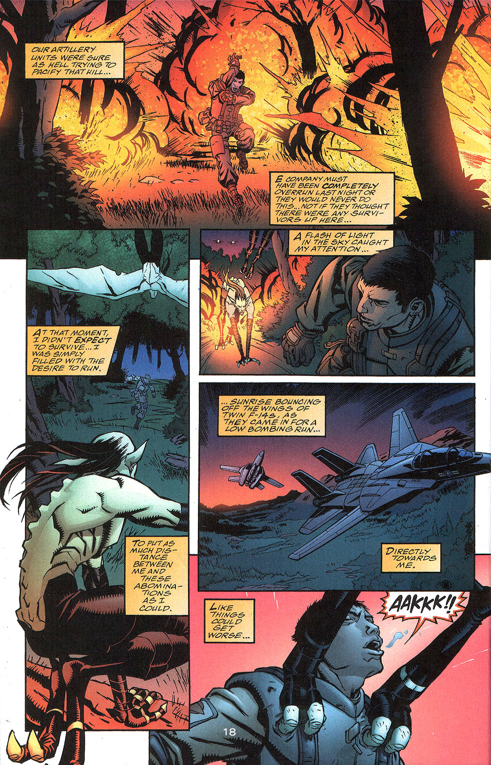 Read online Human Defense Corps comic -  Issue #1 - 19