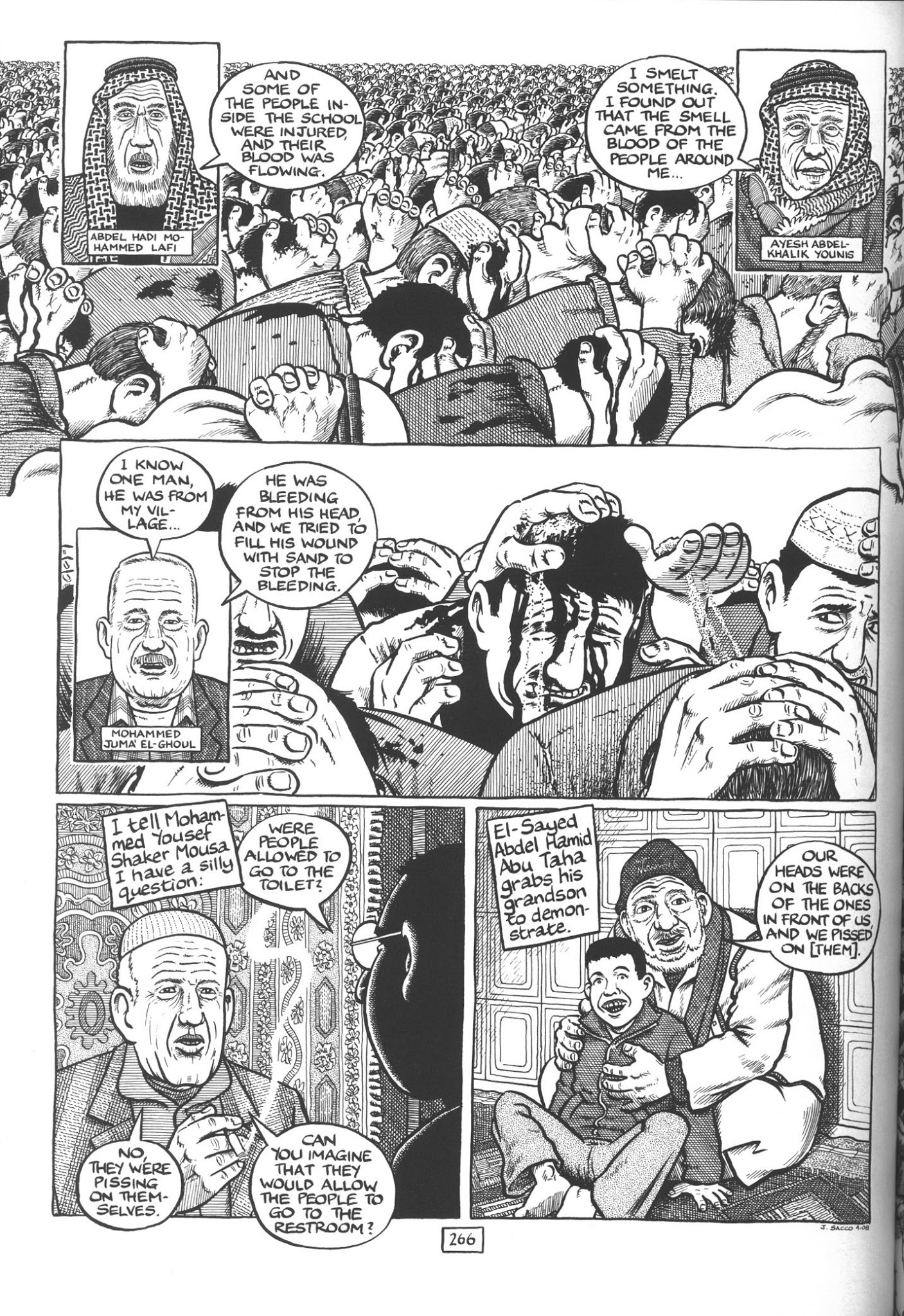 Read online Footnotes in Gaza comic -  Issue # TPB - 284