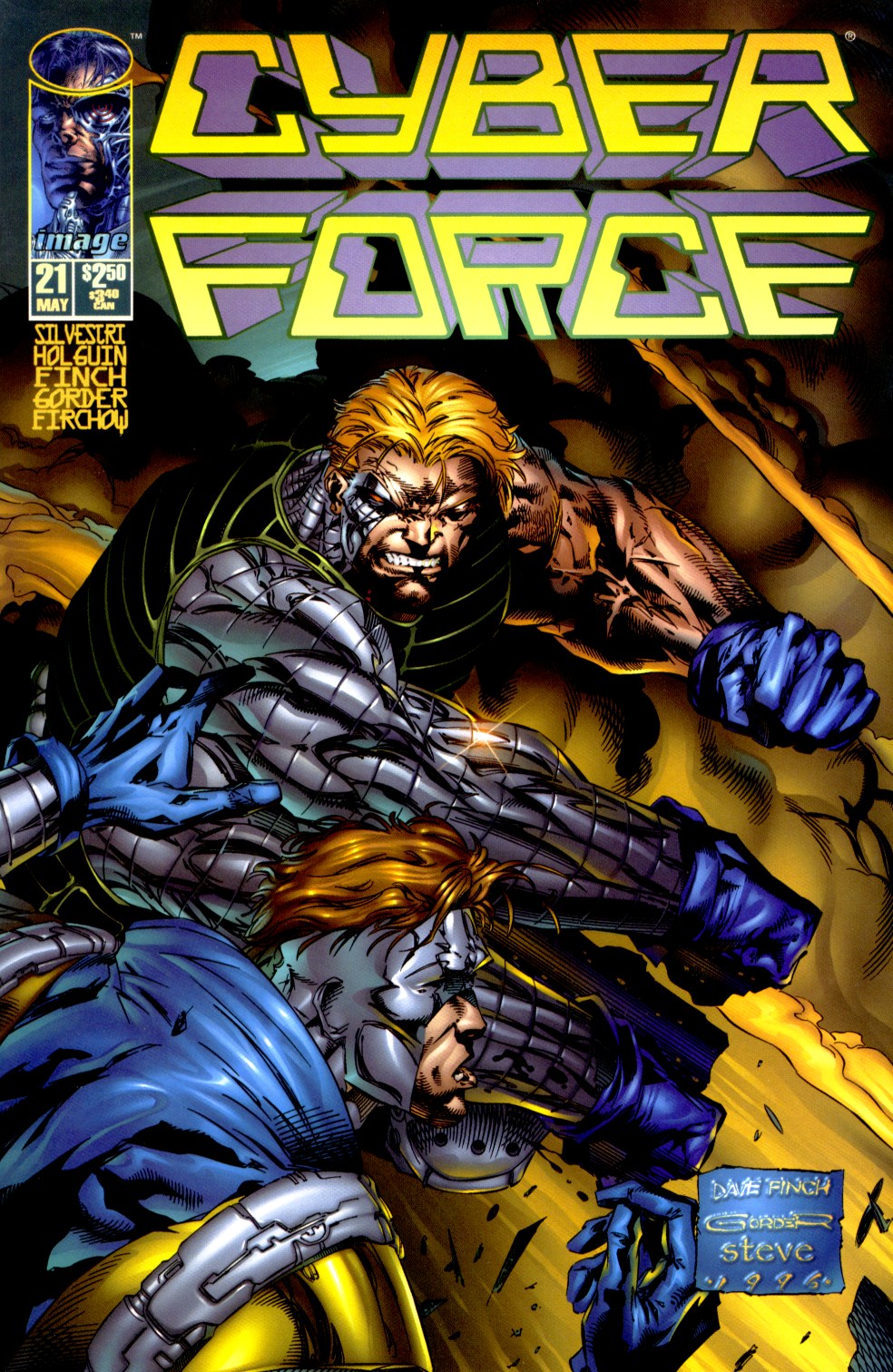 Read online Cyberforce (1993) comic -  Issue #21 - 1