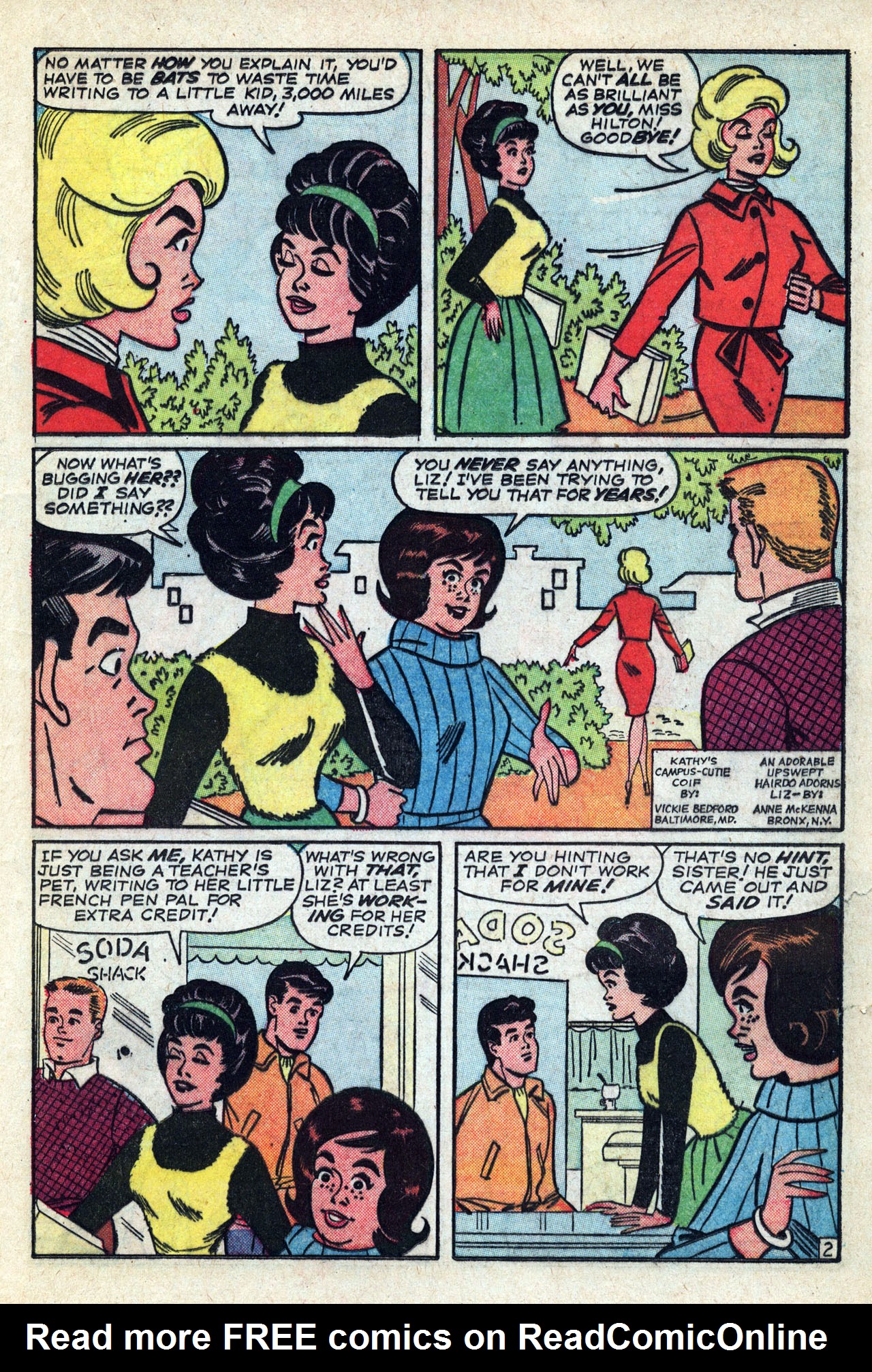 Read online Kathy (1959) comic -  Issue #26 - 21