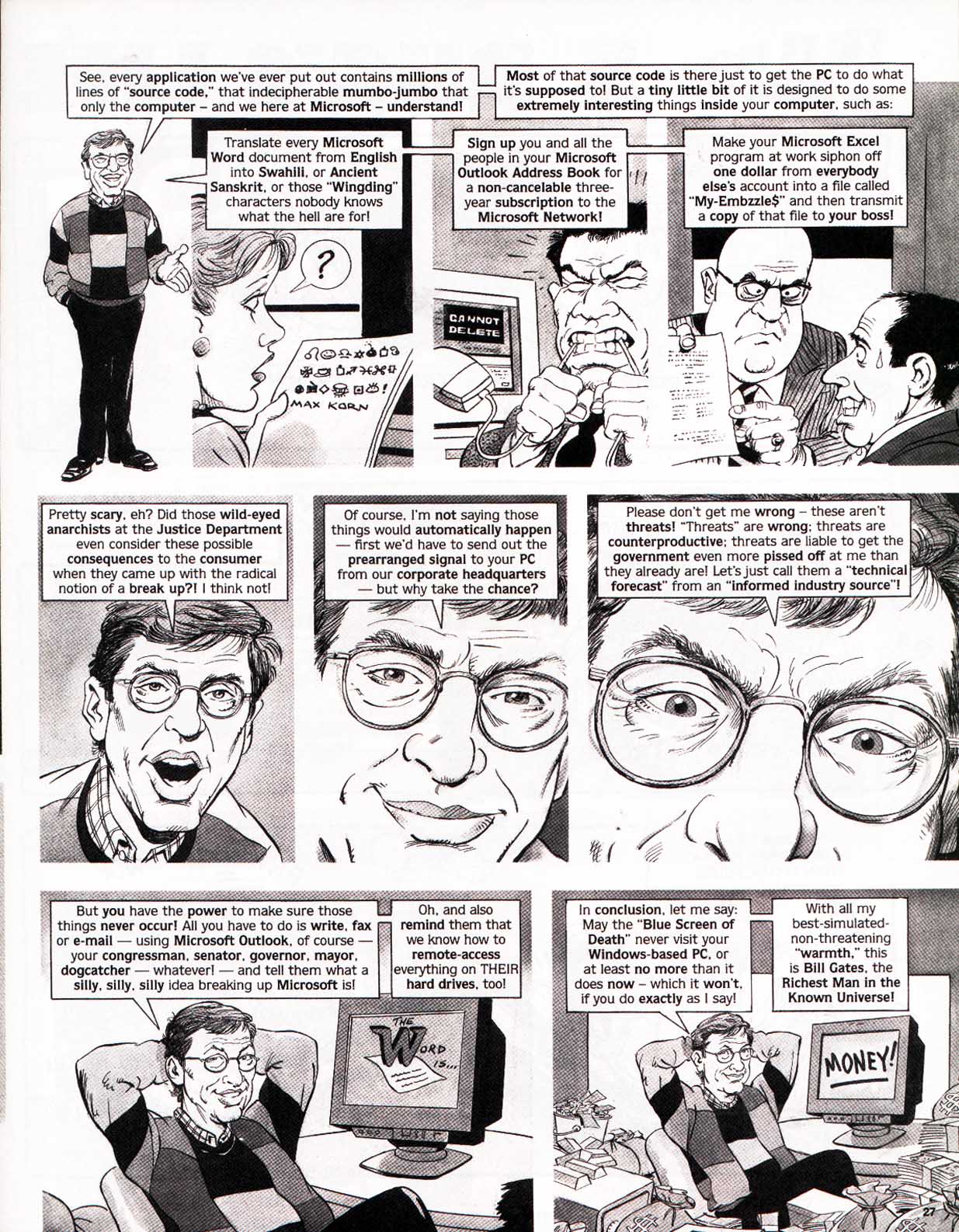 Read online MAD comic -  Issue #398 - 29