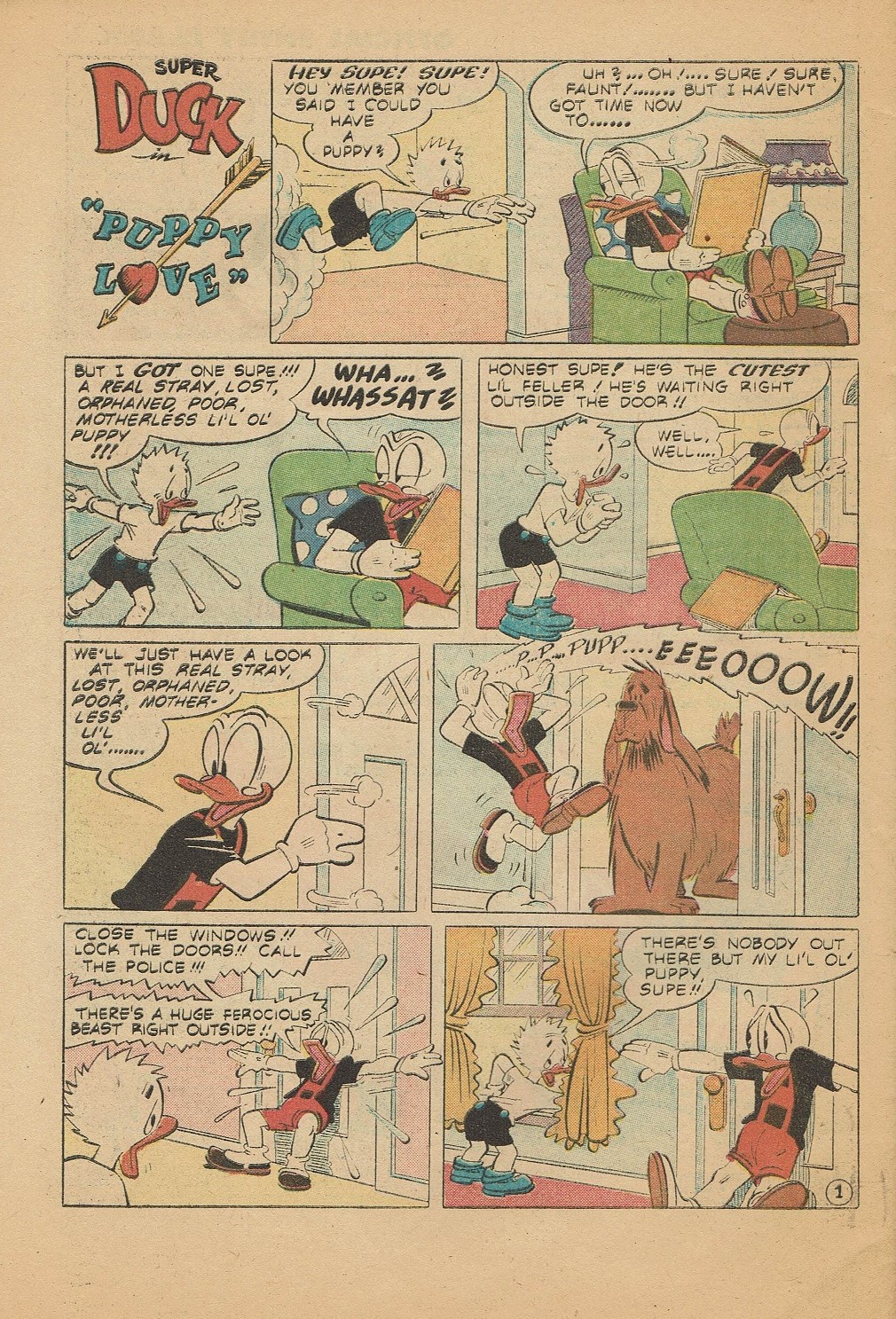 Read online Super Duck Comics comic -  Issue #69 - 30