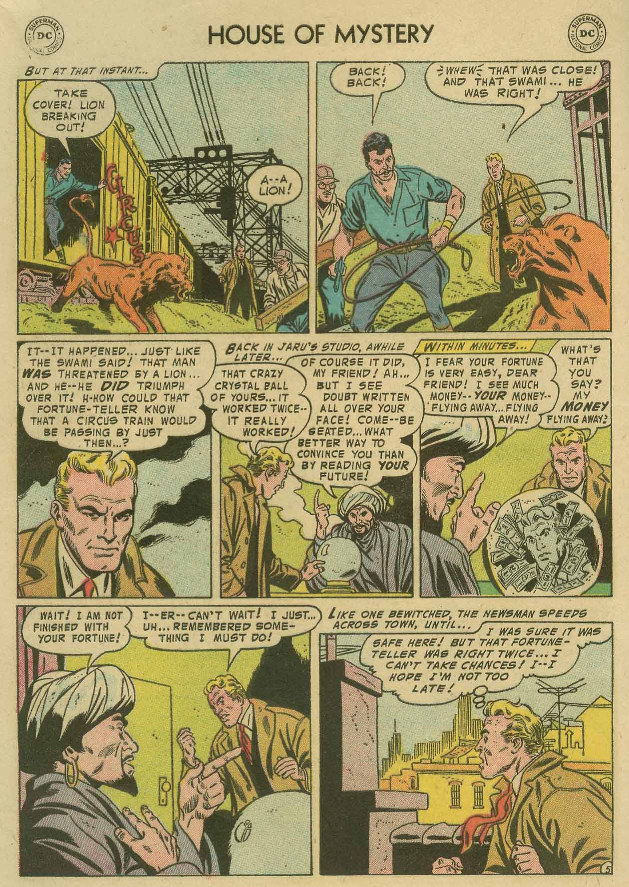Read online House of Mystery (1951) comic -  Issue #50 - 32