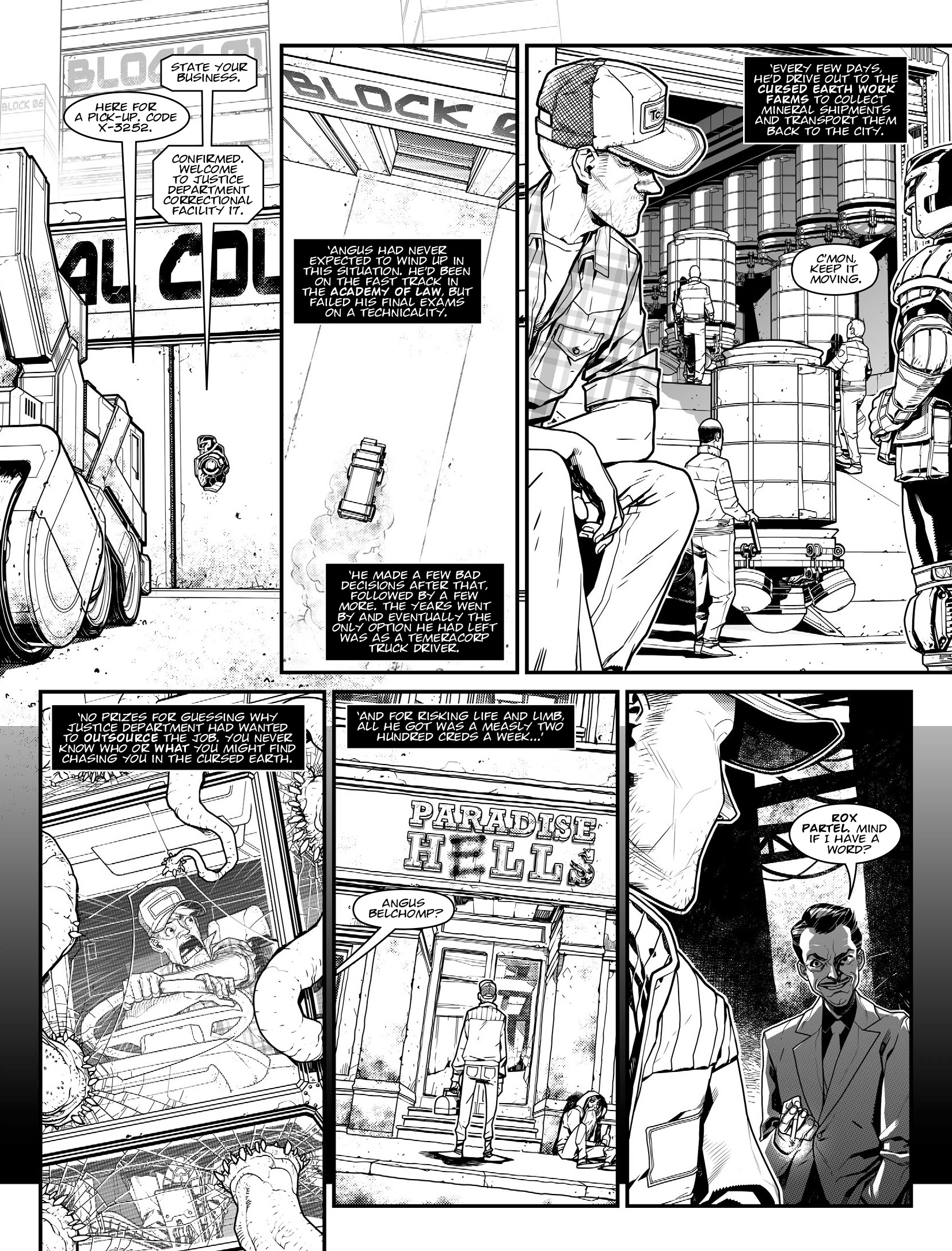 Read online Judge Dredd Megazine (Vol. 5) comic -  Issue #408 - 42