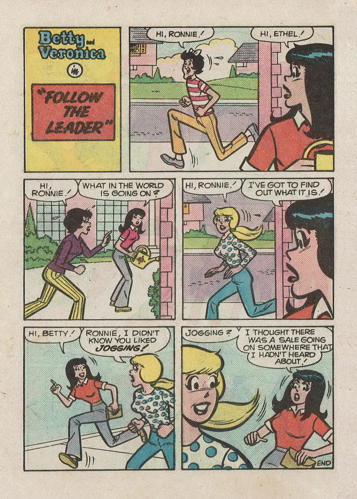 Read online Betty and Veronica Digest Magazine comic -  Issue #34 - 71