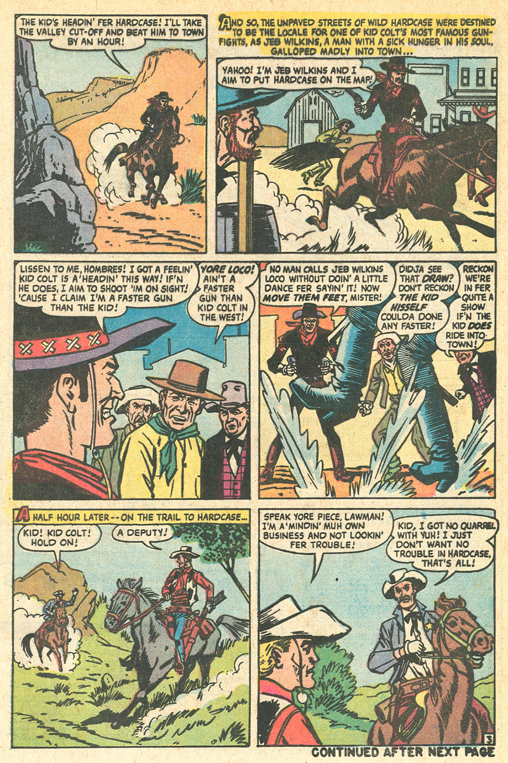 Read online Kid Colt Outlaw comic -  Issue #144 - 5