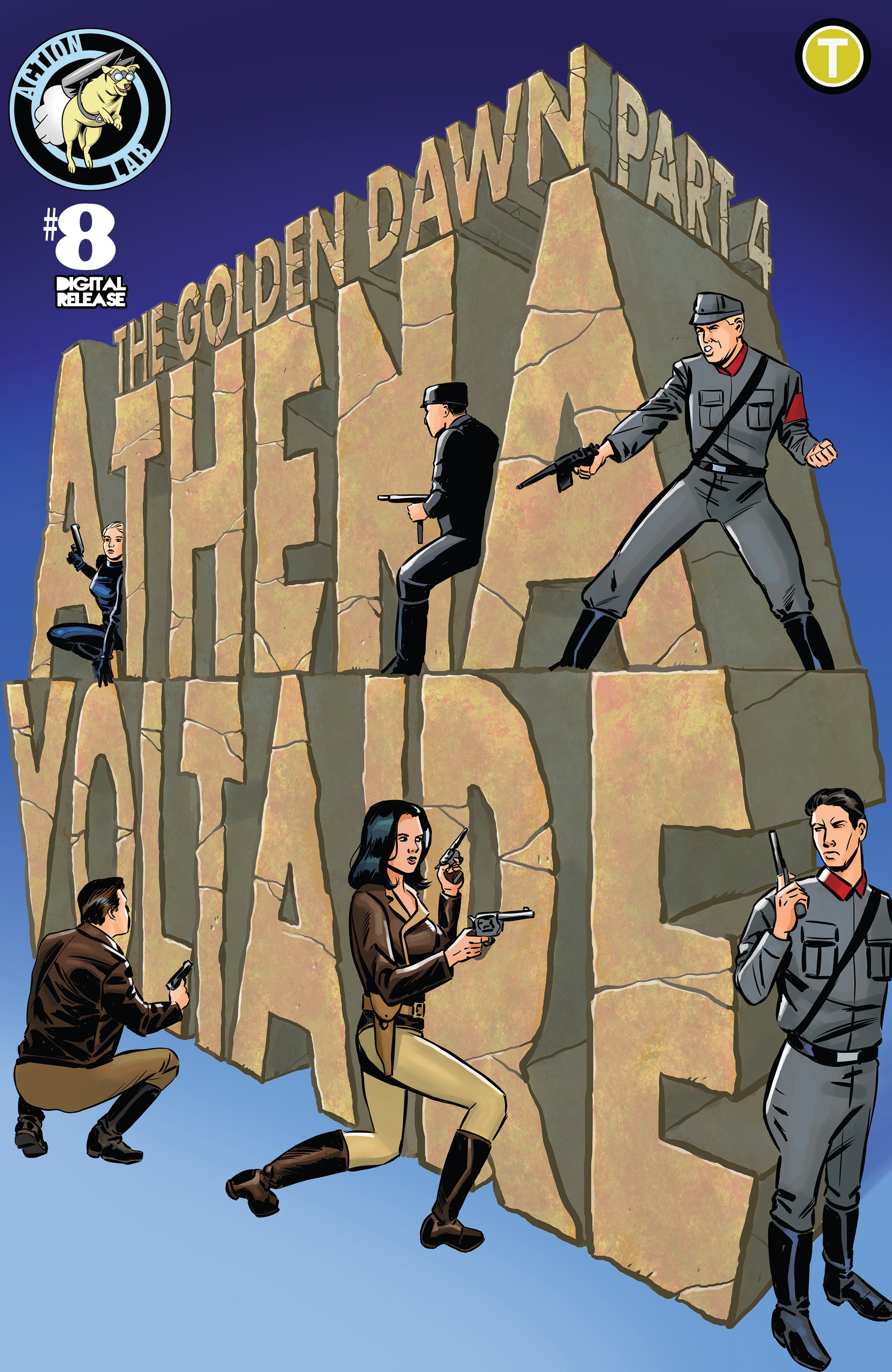 Read online Athena Voltaire comic -  Issue #8 - 1