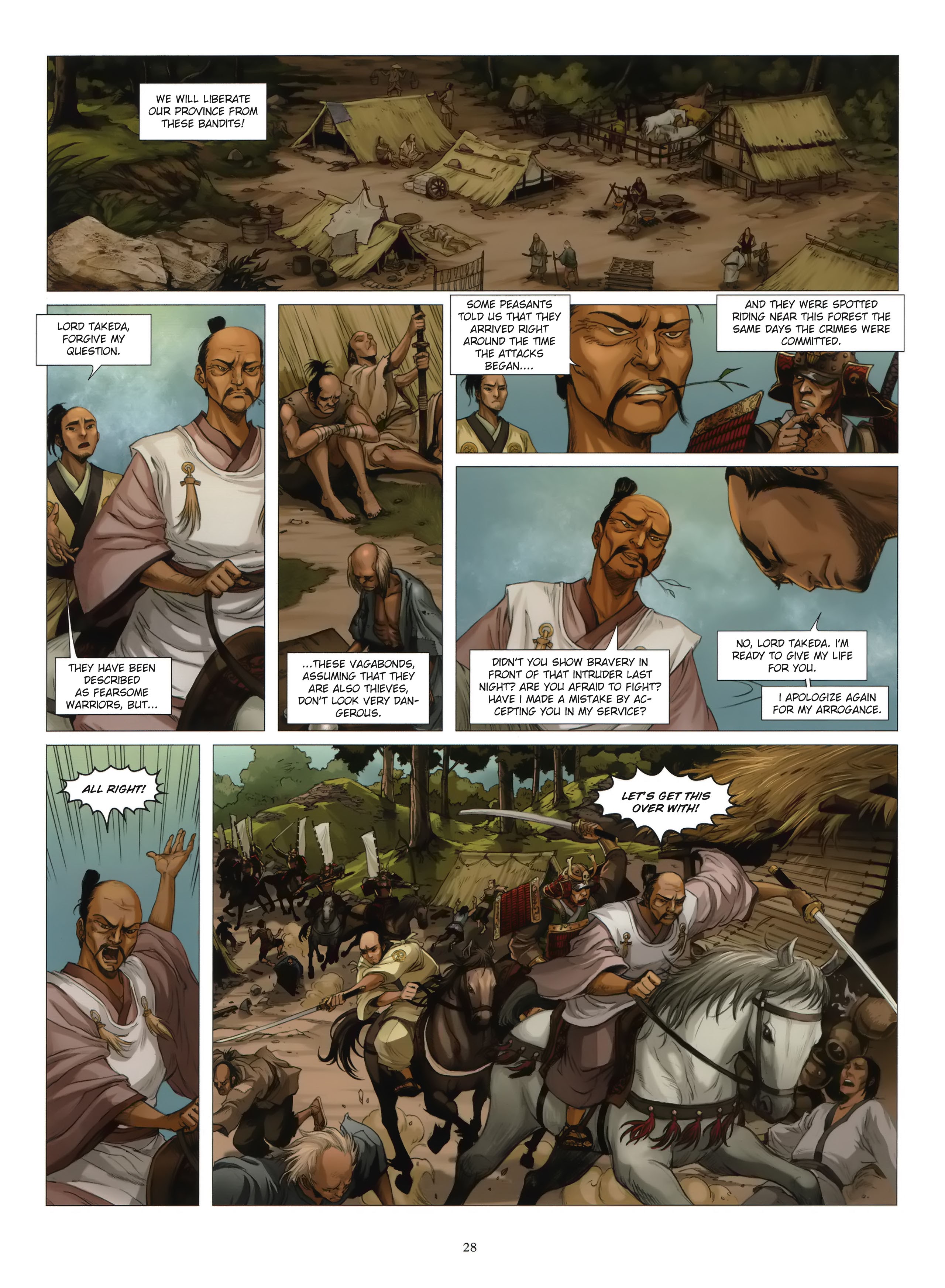 Read online Shadow of the Shinobi comic -  Issue #1 - 29