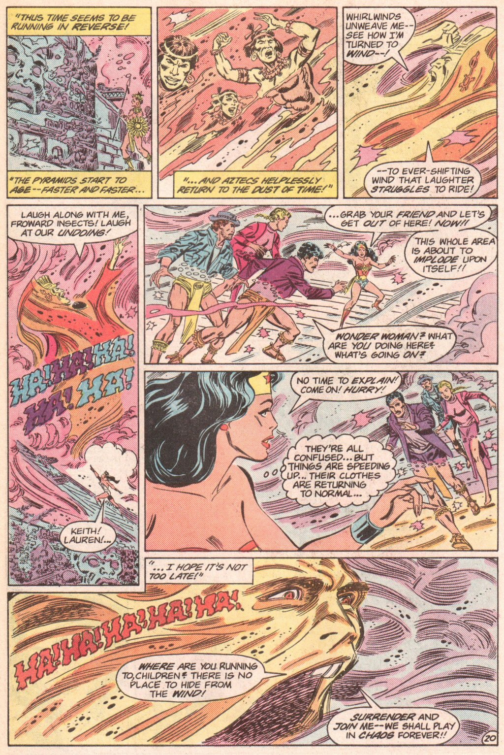 Read online Wonder Woman (1942) comic -  Issue #327 - 21