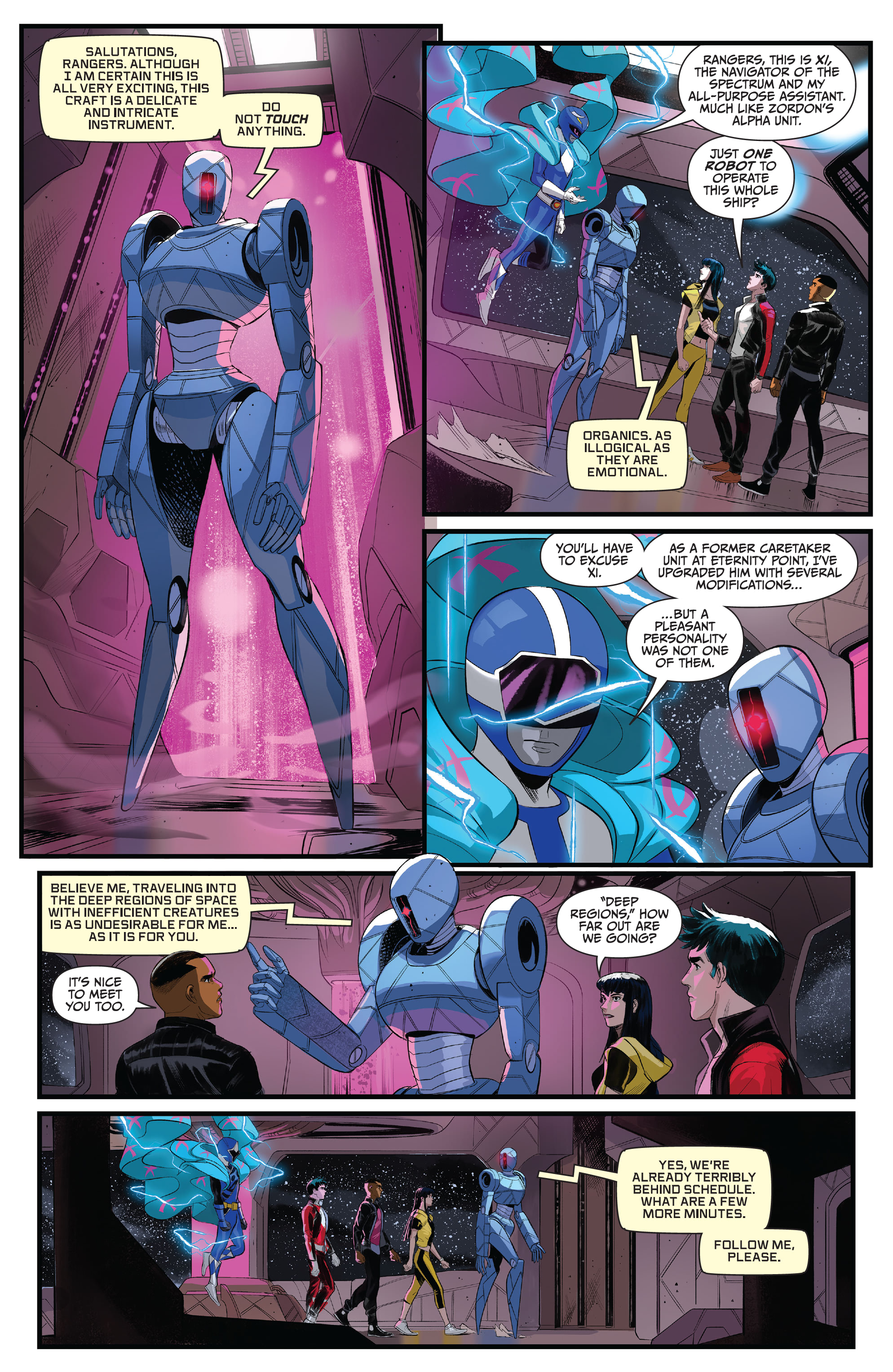 Read online Saban's Go Go Power Rangers comic -  Issue #29 - 17