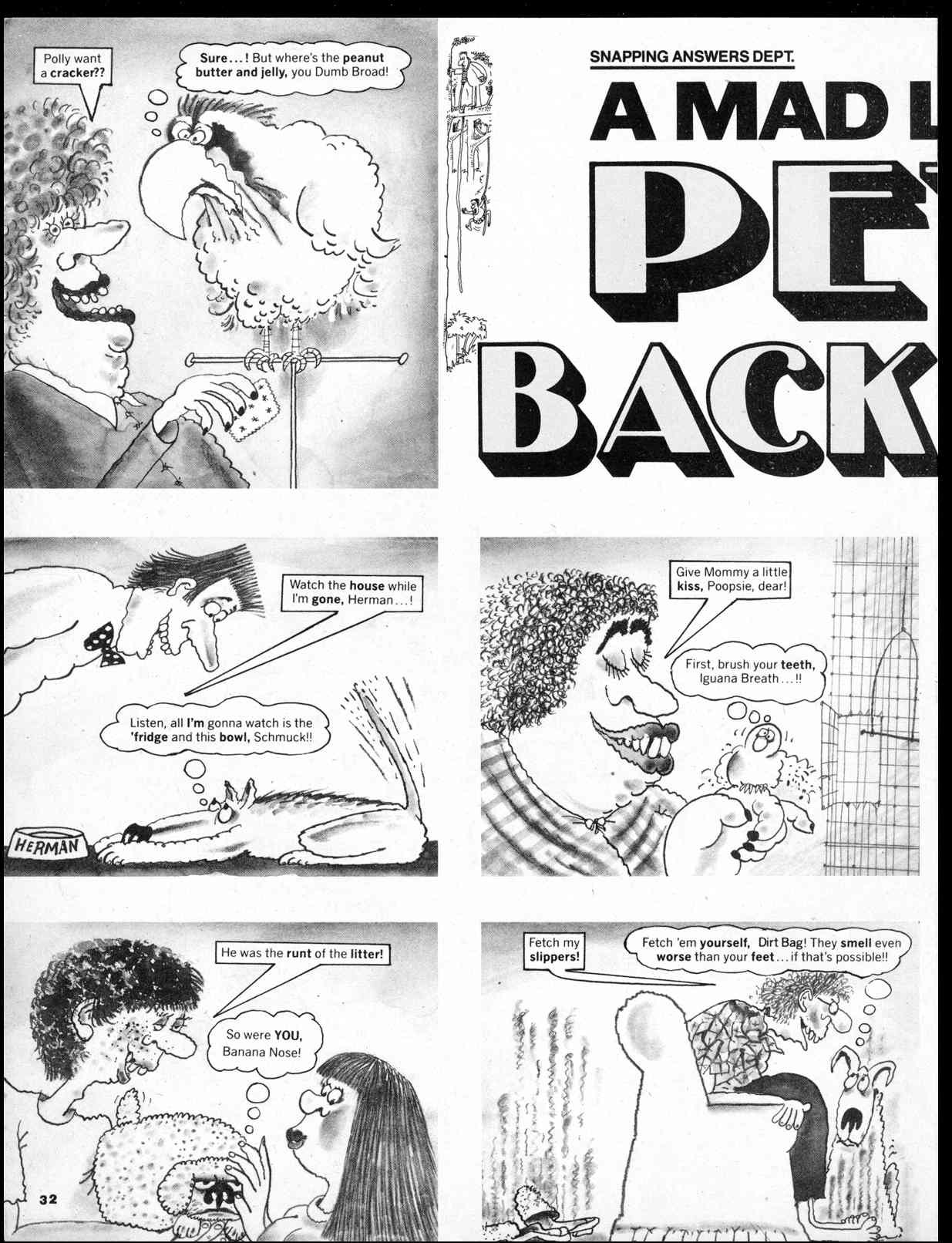 Read online MAD comic -  Issue #253 - 34