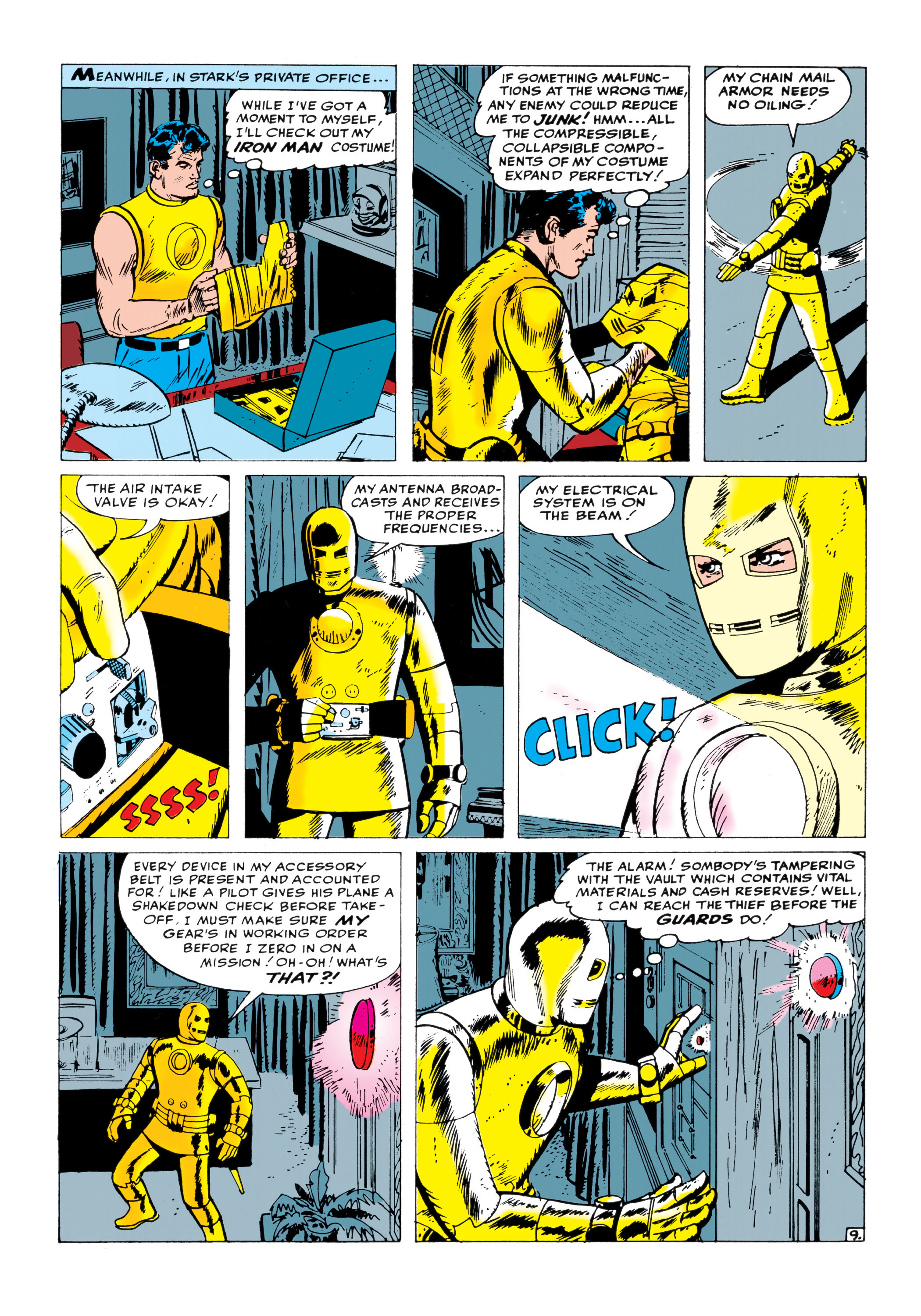 Read online Marvel Masterworks: The Invincible Iron Man comic -  Issue # TPB 1 (Part 1) - 96
