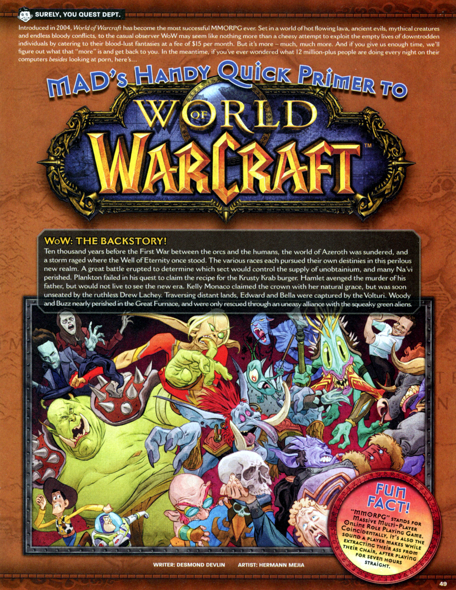 Read online MAD comic -  Issue #506 - 40