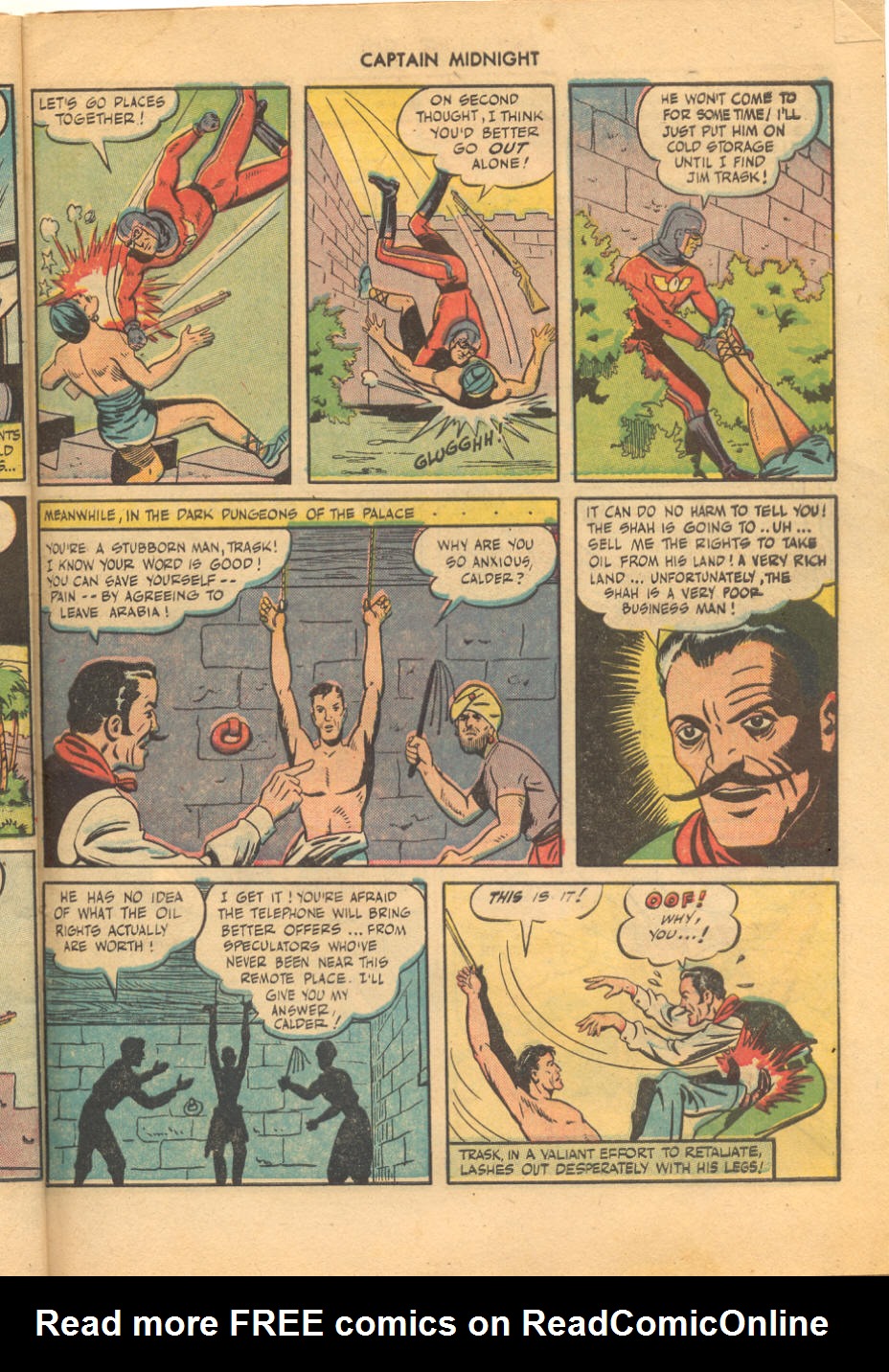 Read online Captain Midnight (1942) comic -  Issue #51 - 43