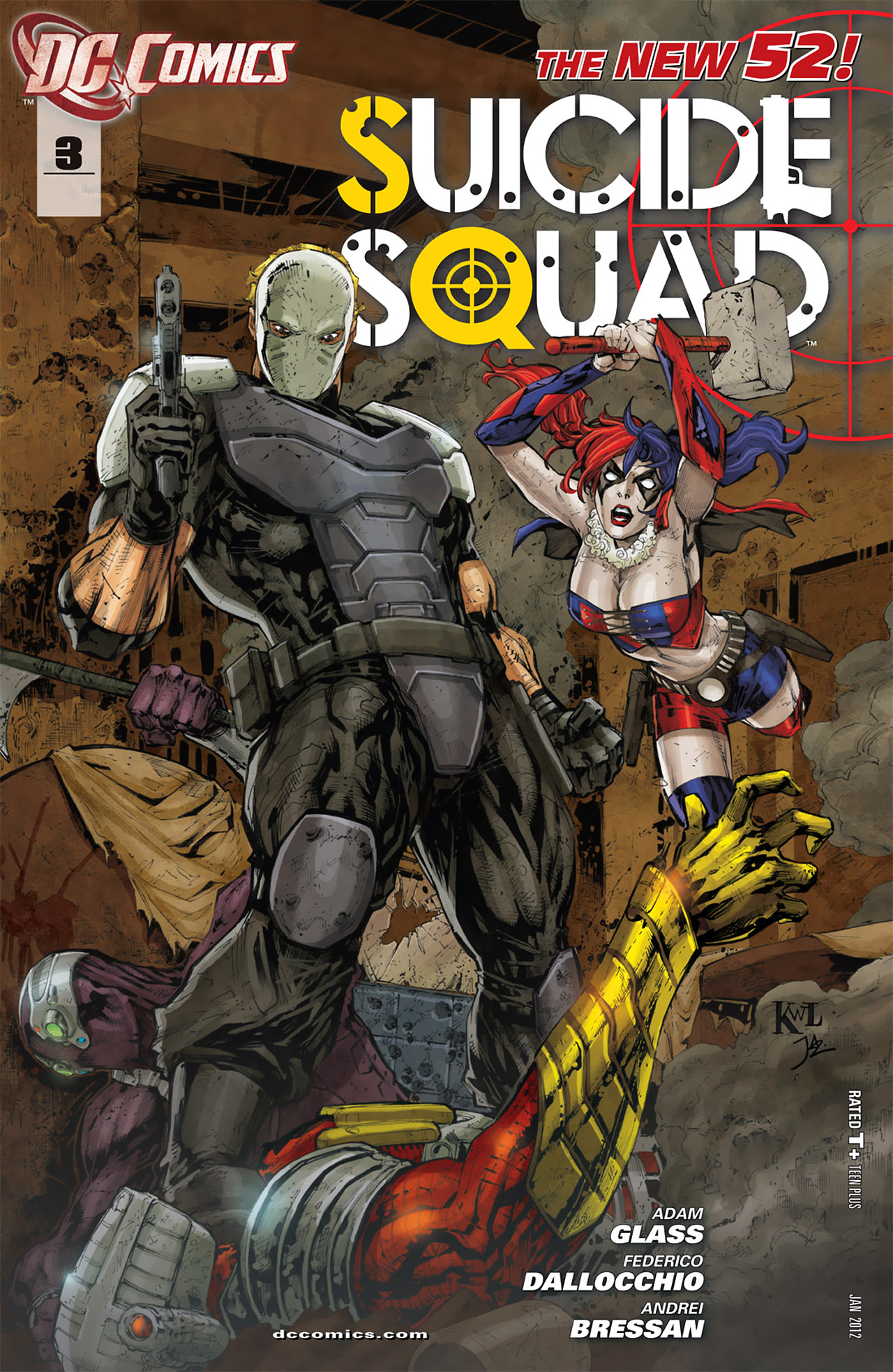 Read online Suicide Squad (2011) comic -  Issue #3 - 1