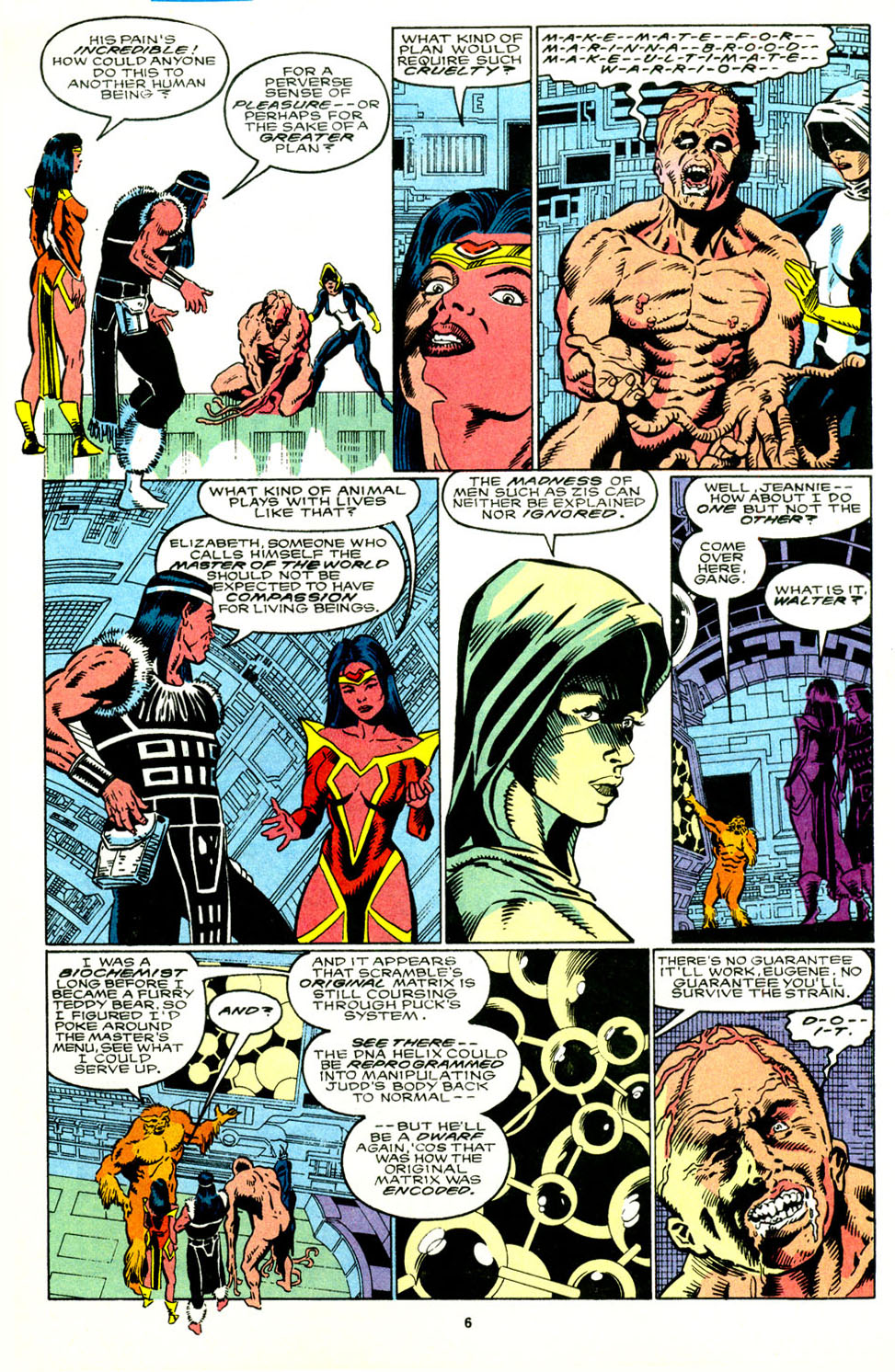 Read online Alpha Flight (1983) comic -  Issue #89 - 6