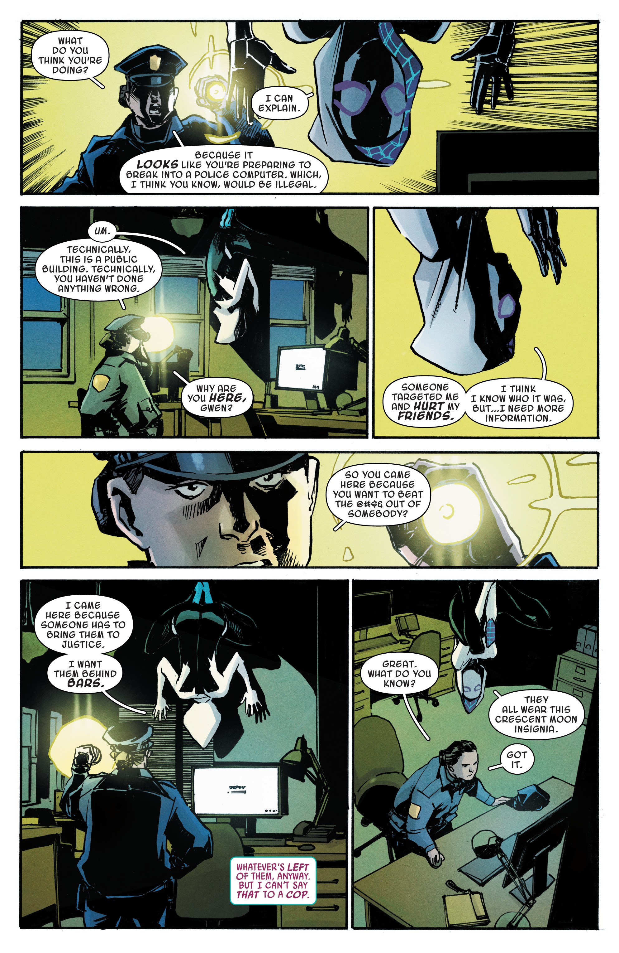 Read online Spider-Gwen: Ghost-Spider comic -  Issue #9 - 11