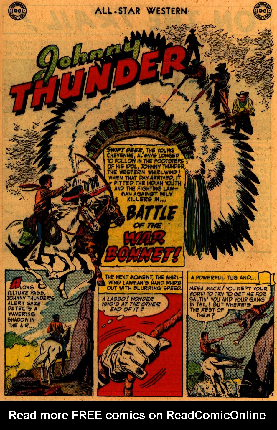 Read online All-Star Western (1951) comic -  Issue #73 - 28