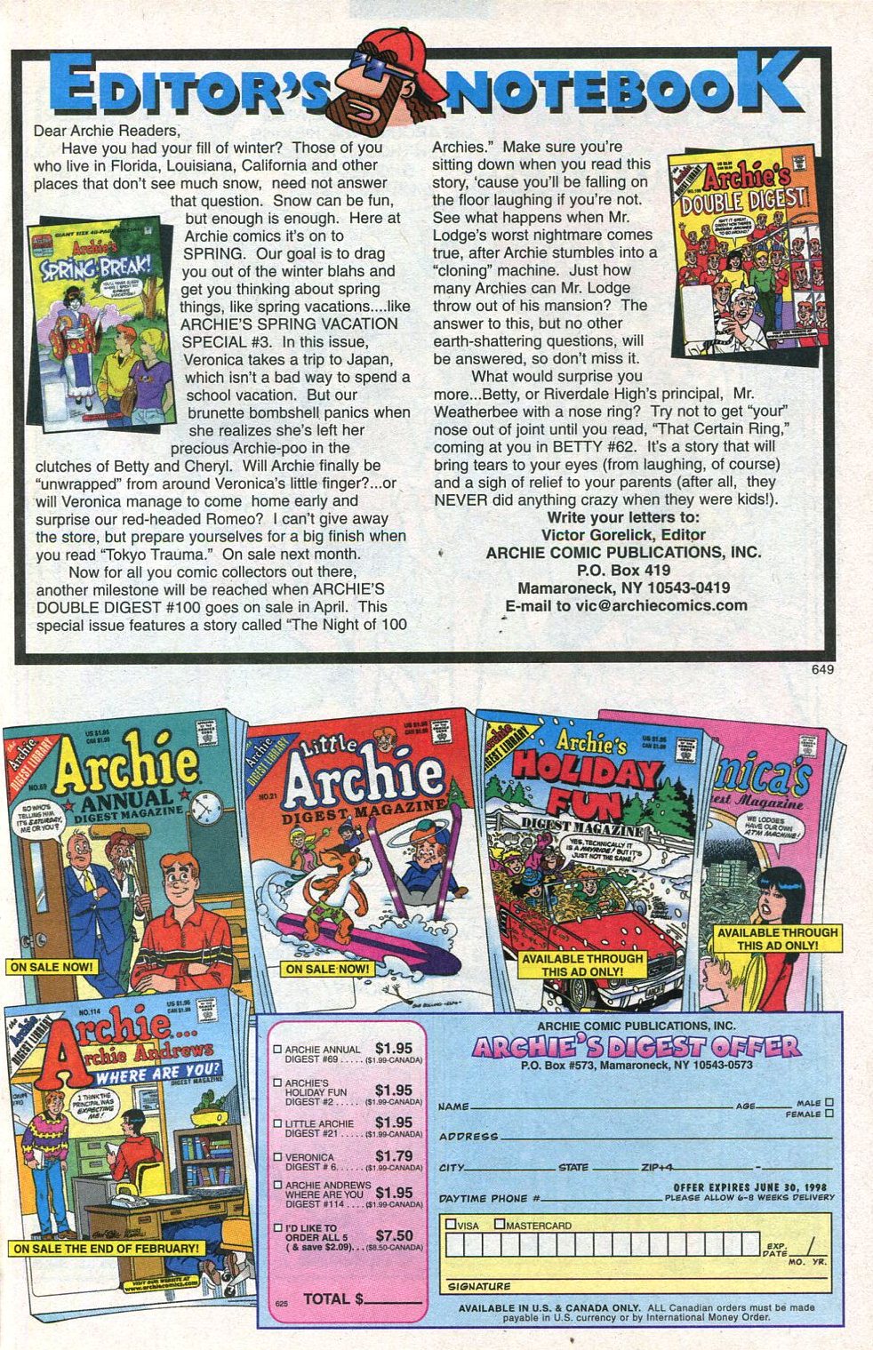 Read online Archie's Spring Break comic -  Issue #3 - 42