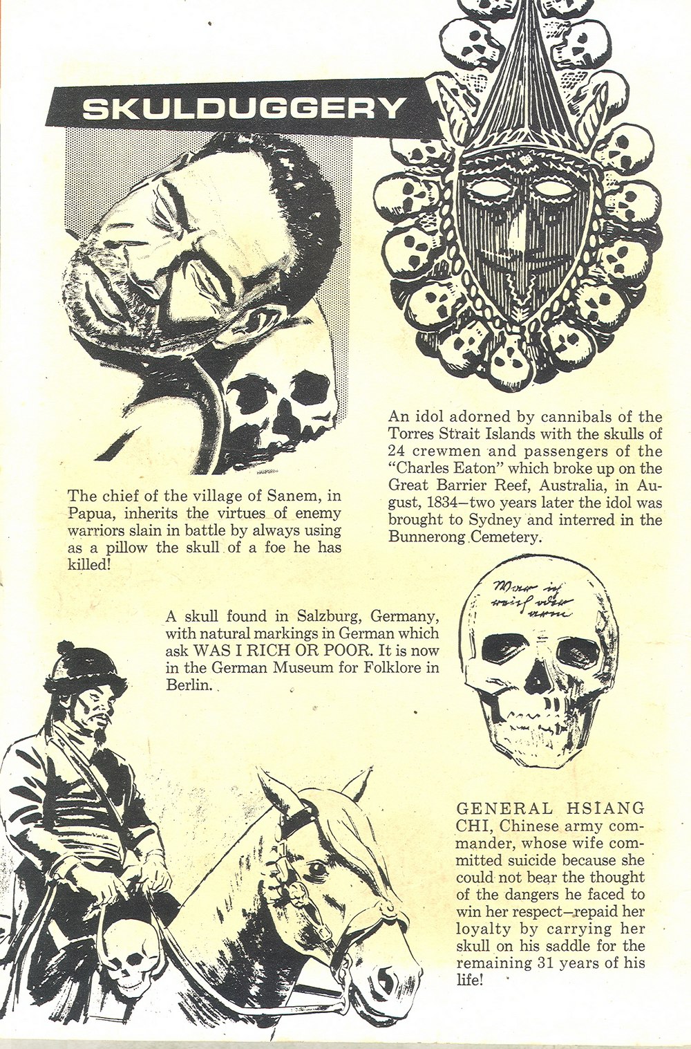 Read online Ripley's Believe it or Not! (1965) comic -  Issue #6 - 2