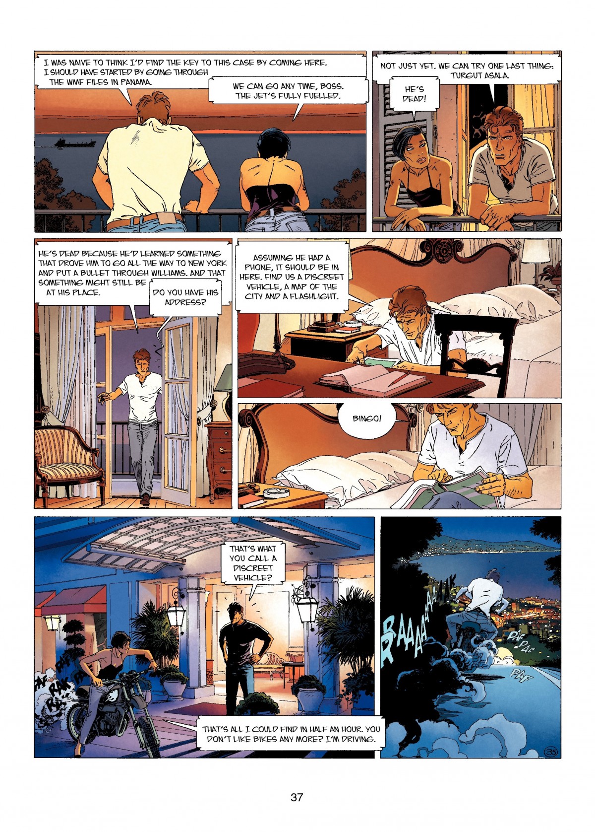 Read online Largo Winch comic -  Issue # TPB 13 - 37