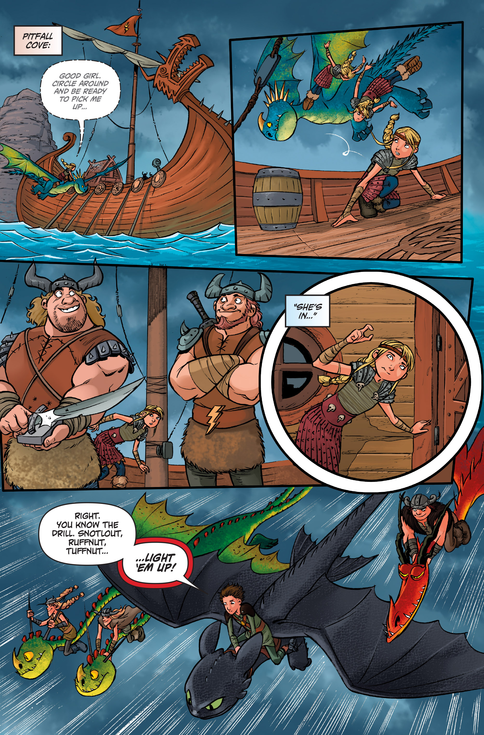 Read online DreamWorks Dragons: Defenders of Berk Collection: Fire & Ice comic -  Issue # TPB - 30