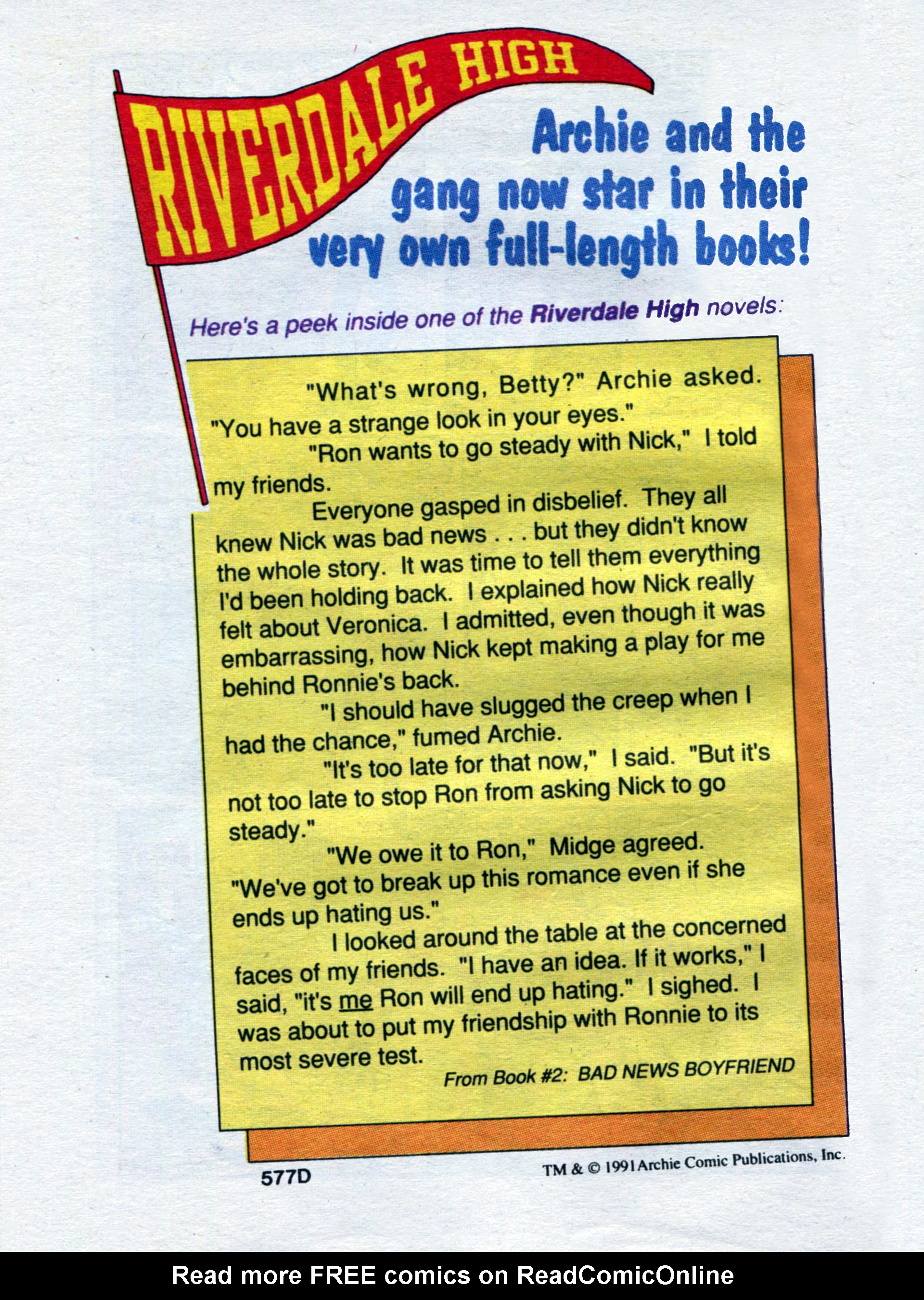 Read online Archie's Story & Game Digest Magazine comic -  Issue #24 - 34