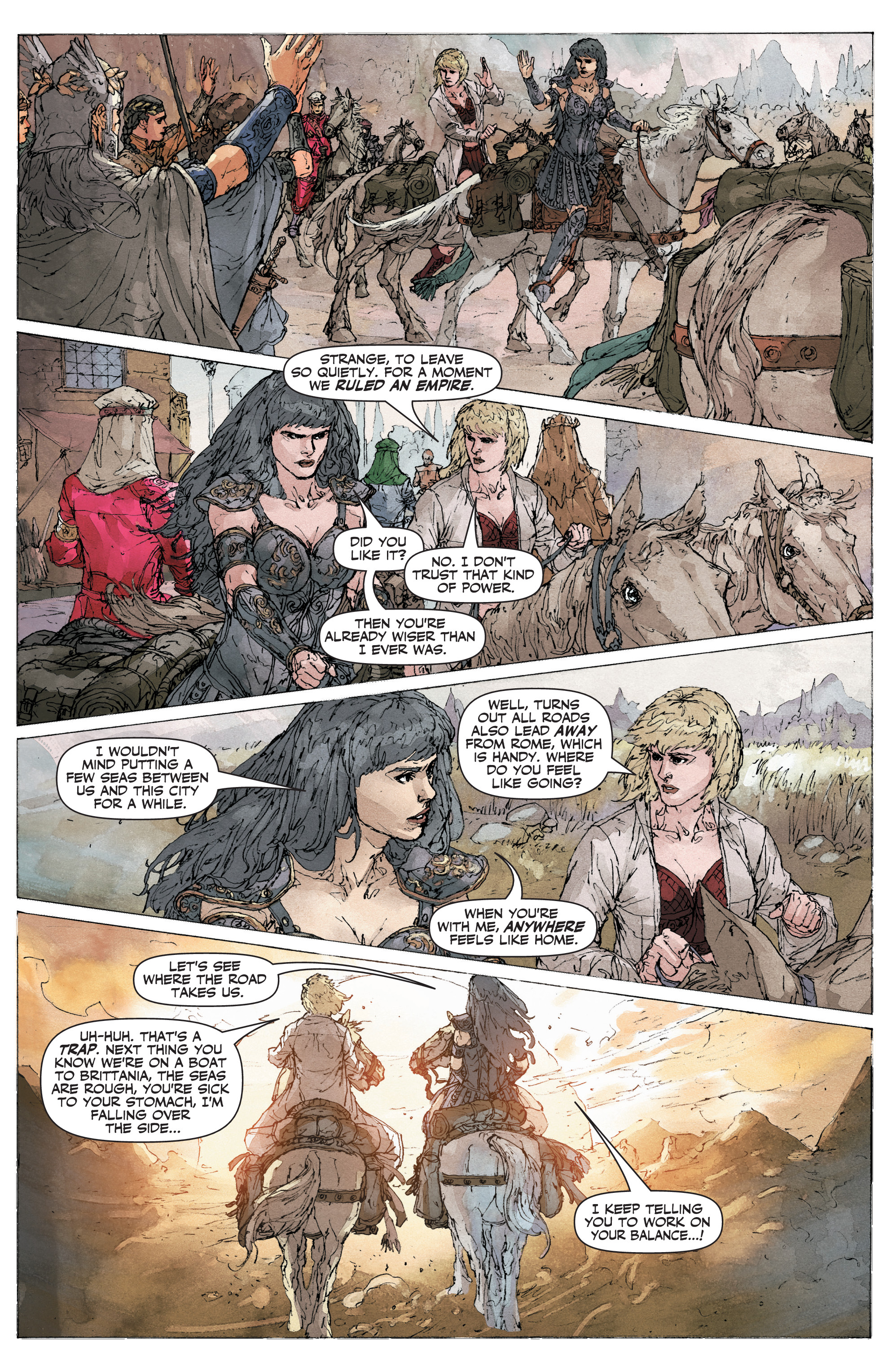 Read online Xena: Warrior Princess (2016) comic -  Issue #6 - 21