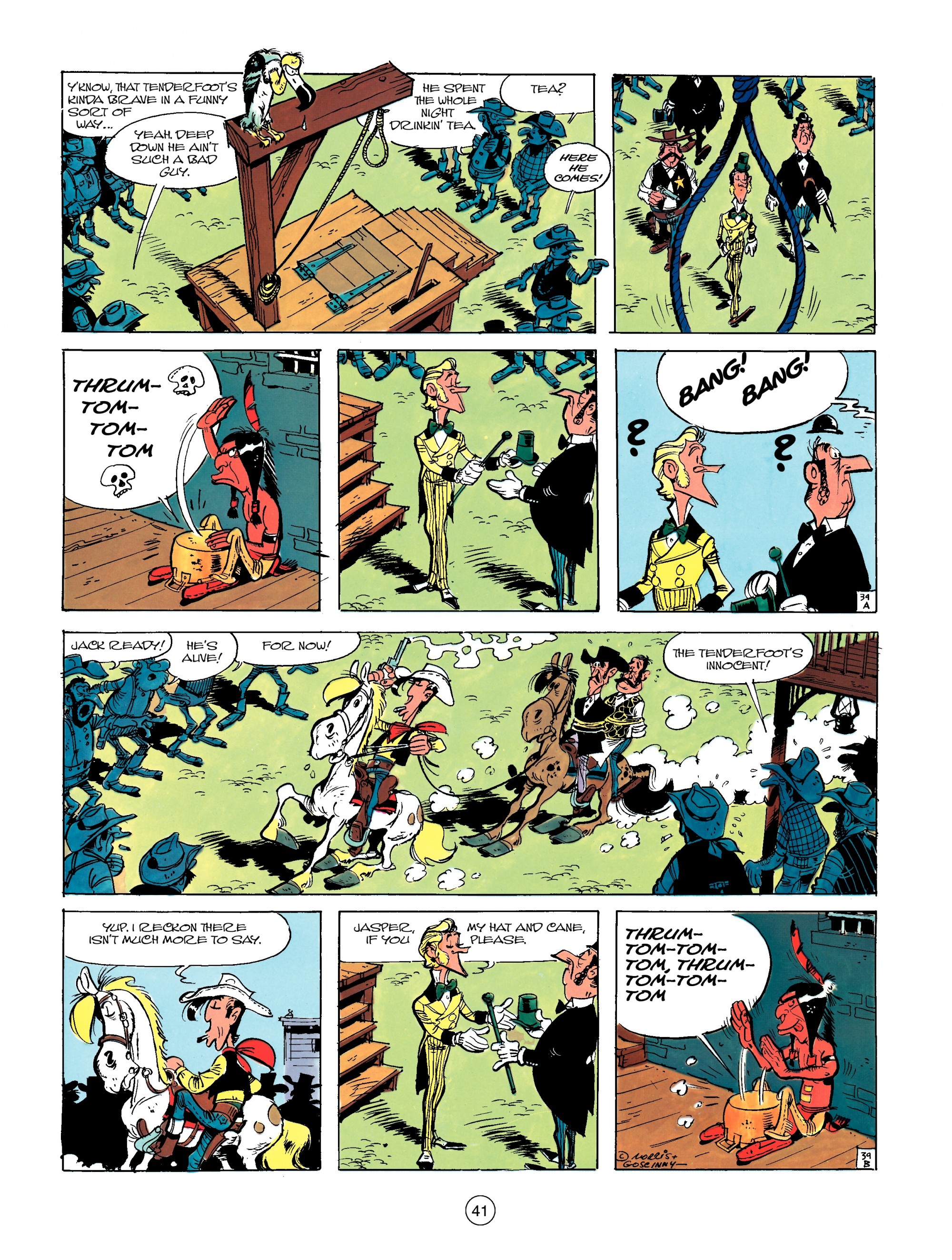 Read online A Lucky Luke Adventure comic -  Issue #13 - 41