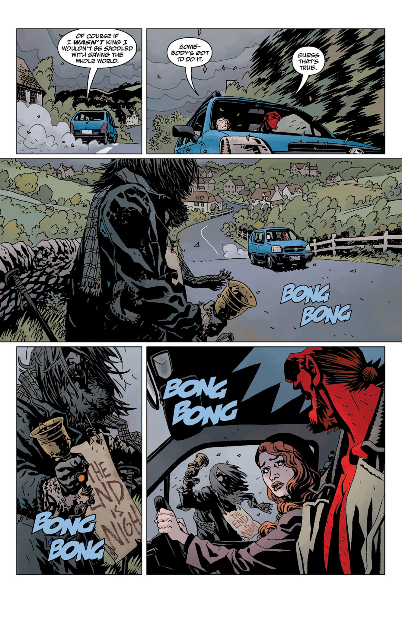 Read online Hellboy: The Storm And The Fury comic -  Issue # TPB - 21