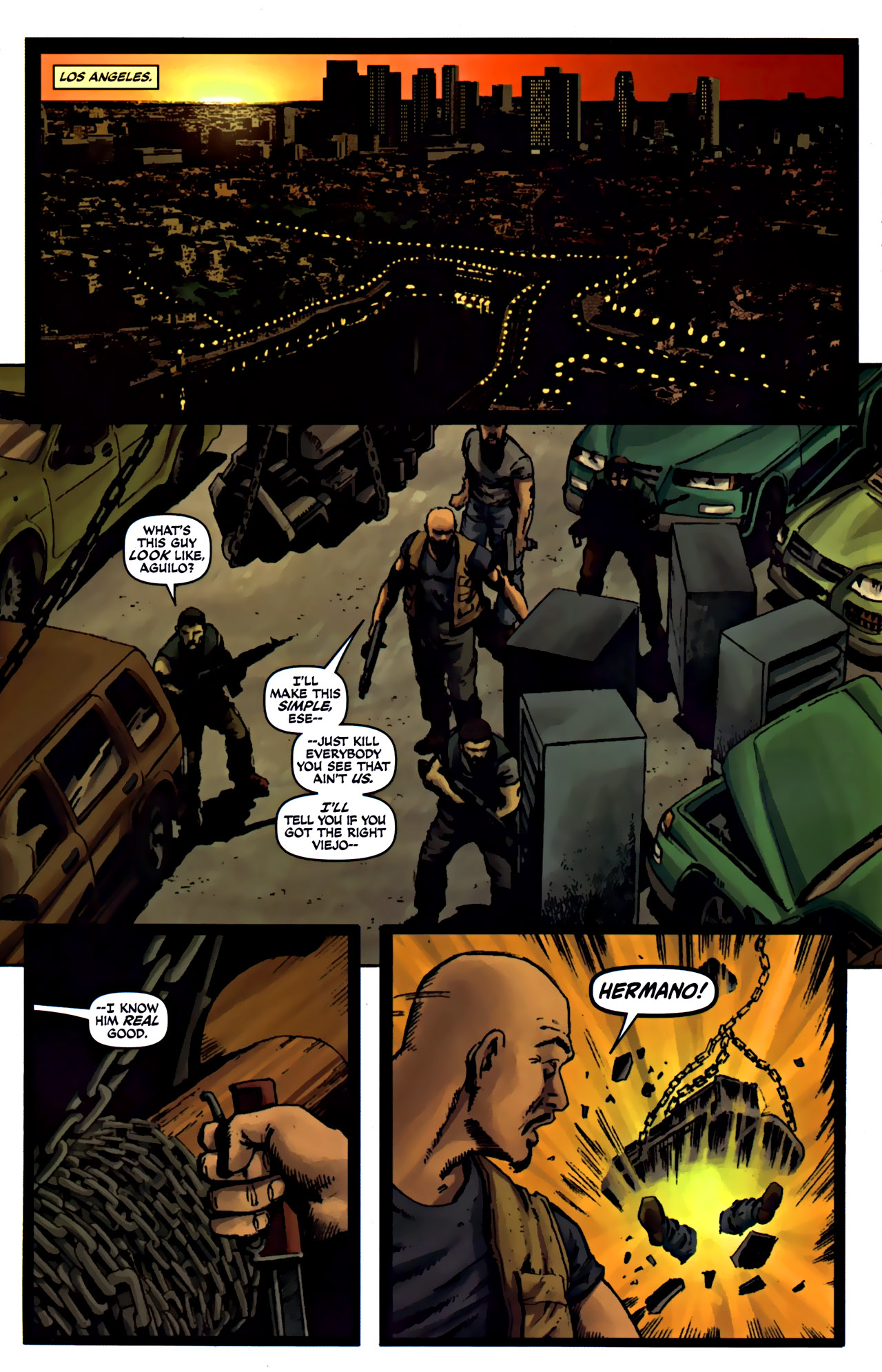 Read online The Expendables comic -  Issue #4 - 10