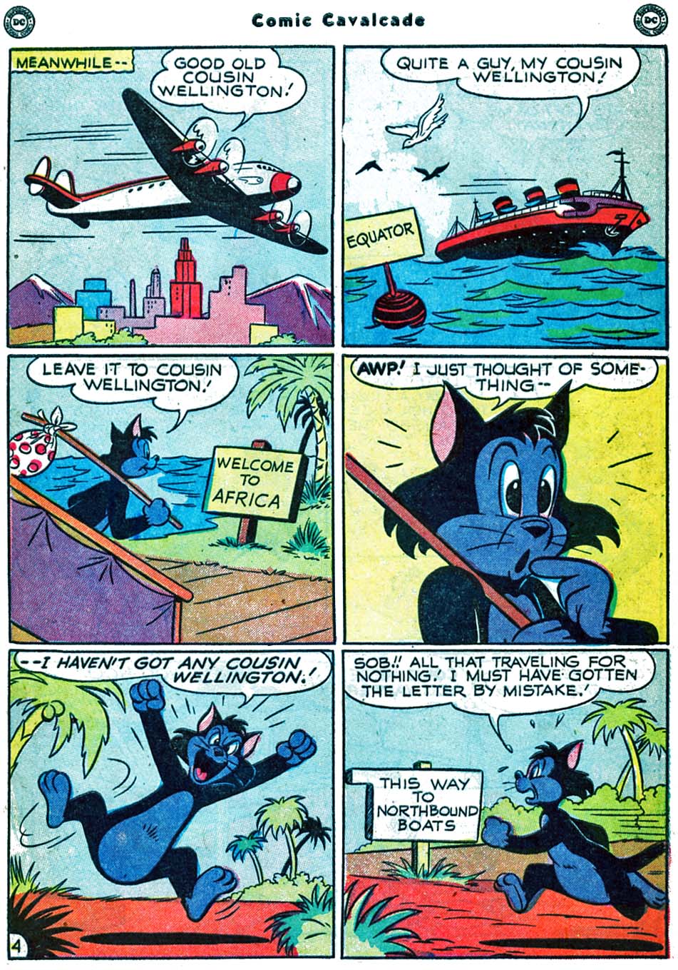 Read online Comic Cavalcade comic -  Issue #42 - 15