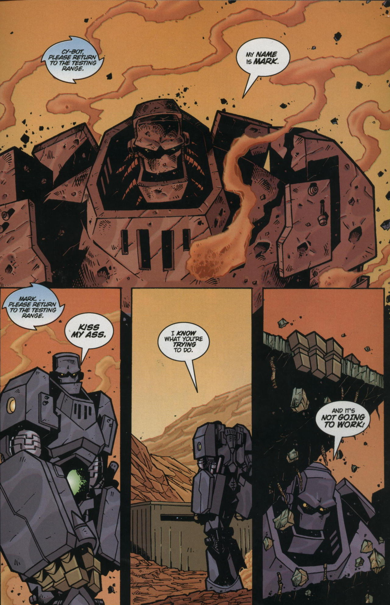 Read online Fused comic -  Issue #1 - 17