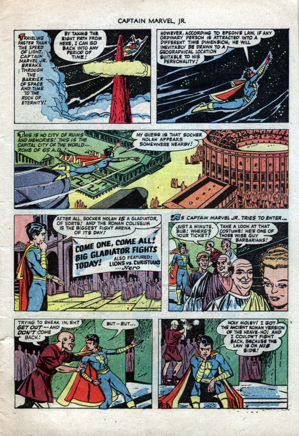 Read online Captain Marvel, Jr. comic -  Issue #112 - 7