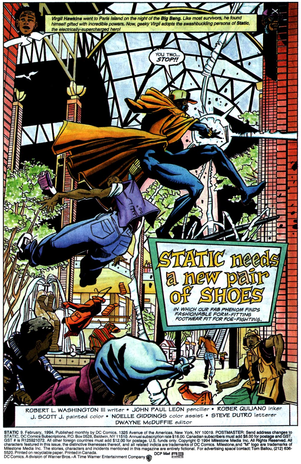 Read online Static comic -  Issue #9 - 2