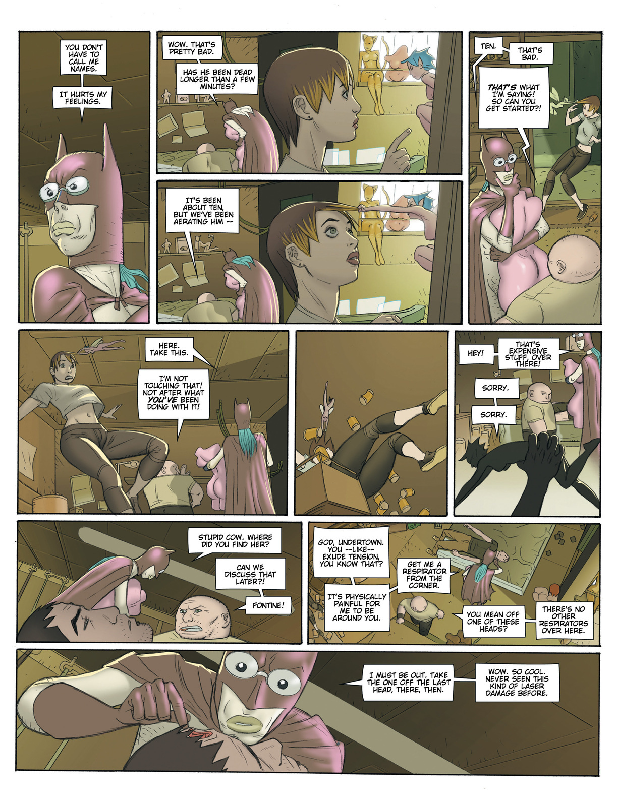 Read online Flywires comic -  Issue #3 - 11