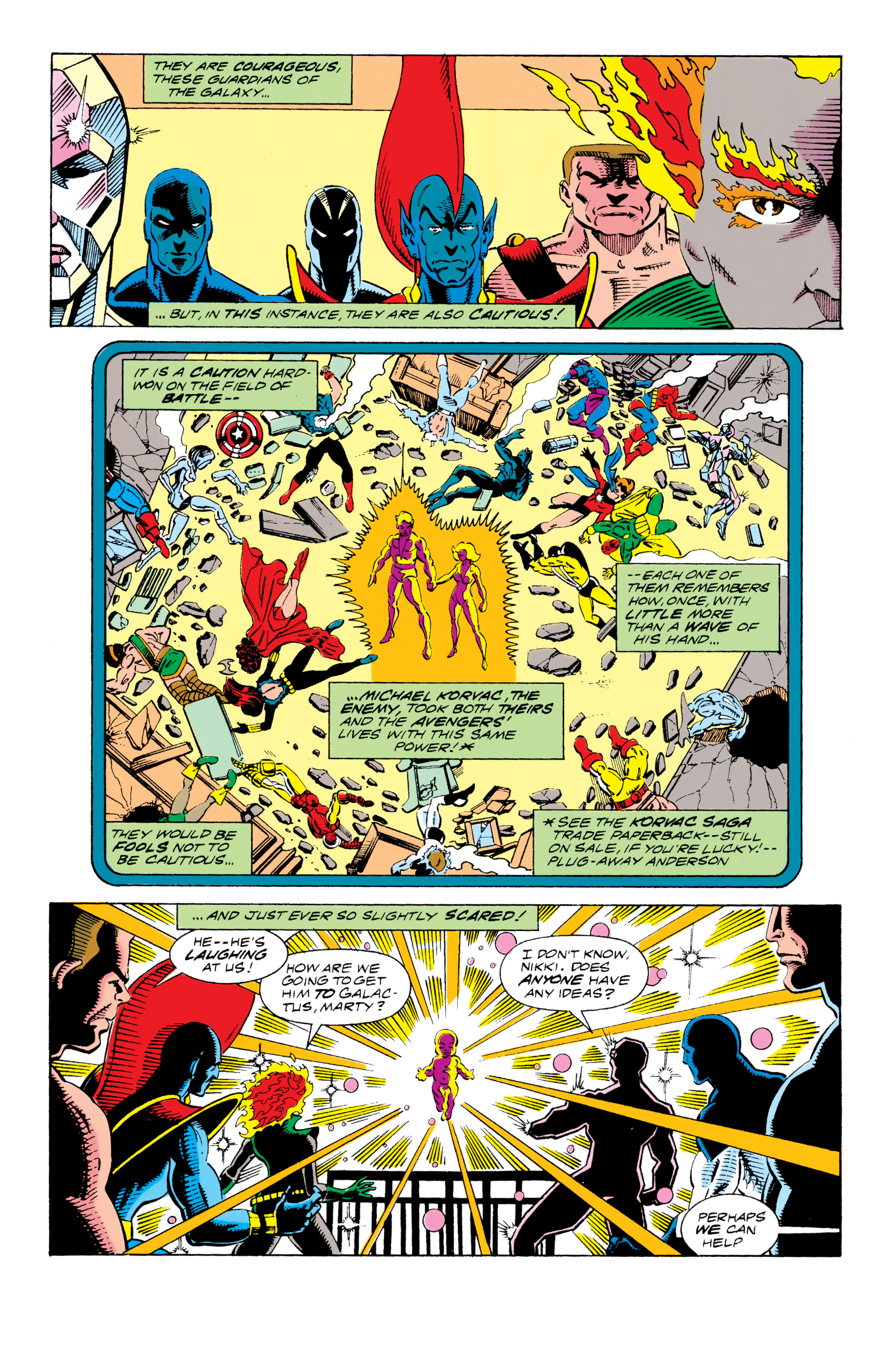 Read online Fantastic Four: Korvac Quest comic -  Issue # TPB - 110