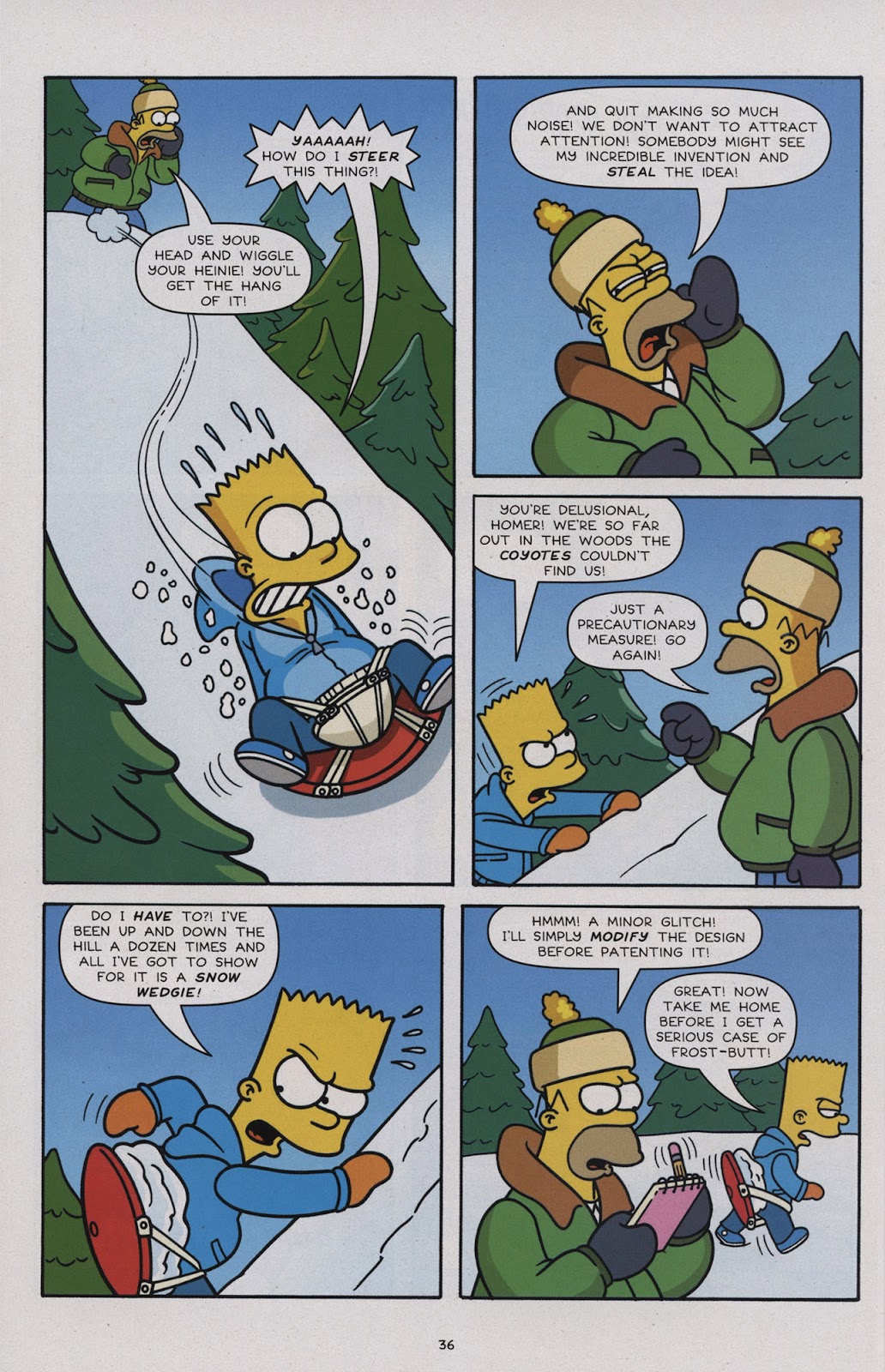 The Simpsons Winter Wingding issue 6 - Page 38