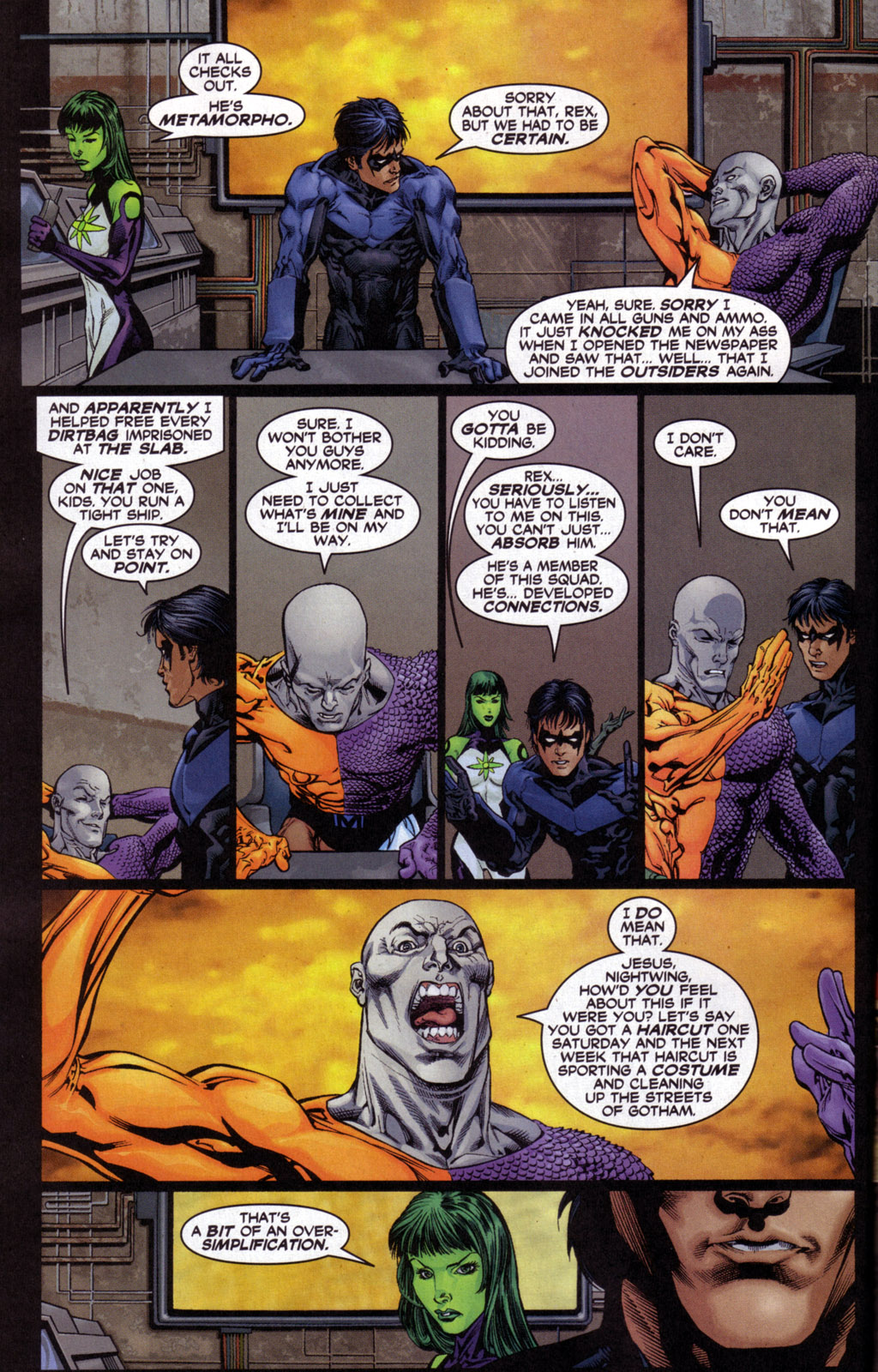 Read online Outsiders (2003) comic -  Issue #7 - 12