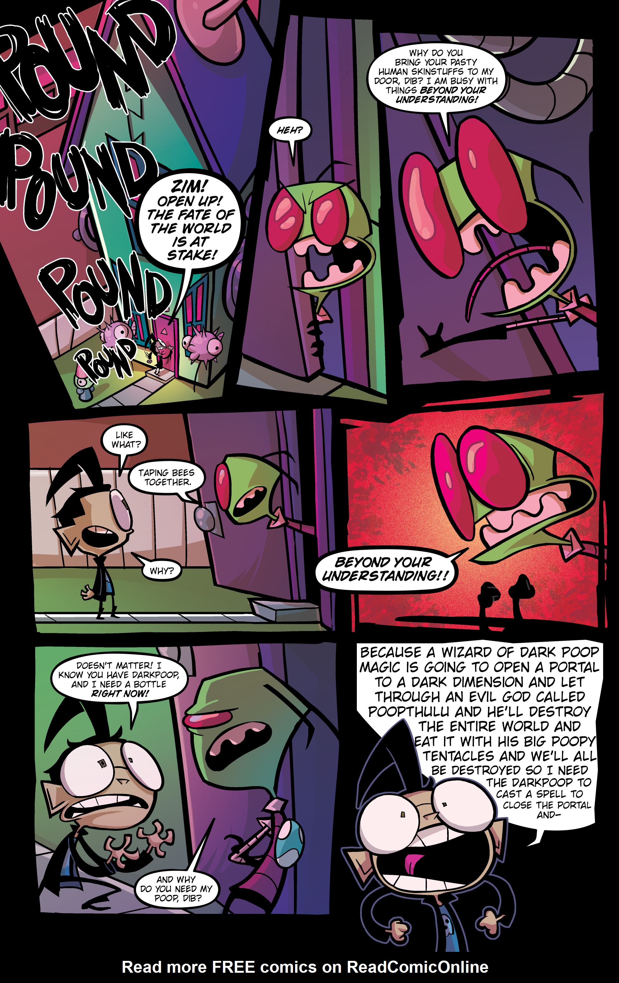 Read online Invader Zim comic -  Issue # _TPB 6 - 88