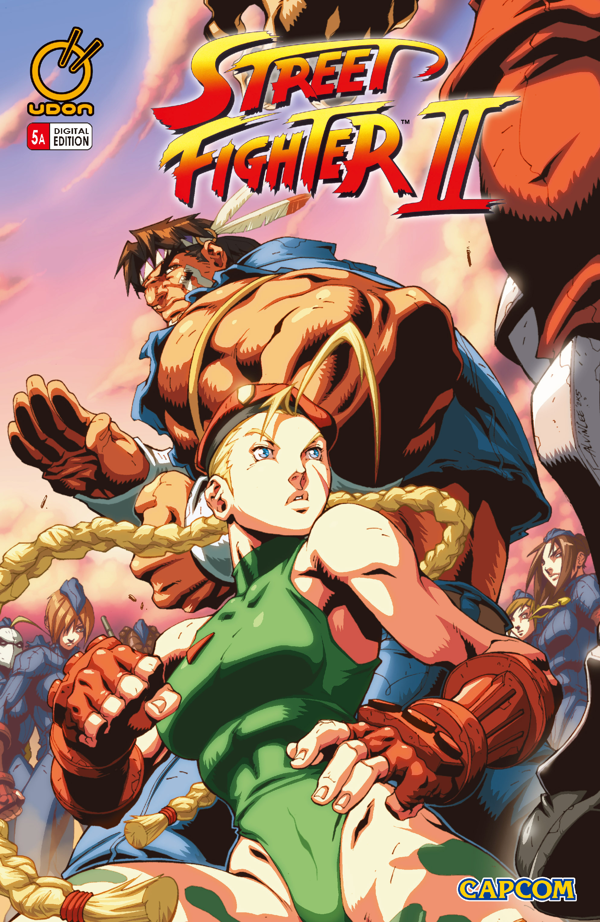 Read online Street Fighter II comic -  Issue #5 - 1