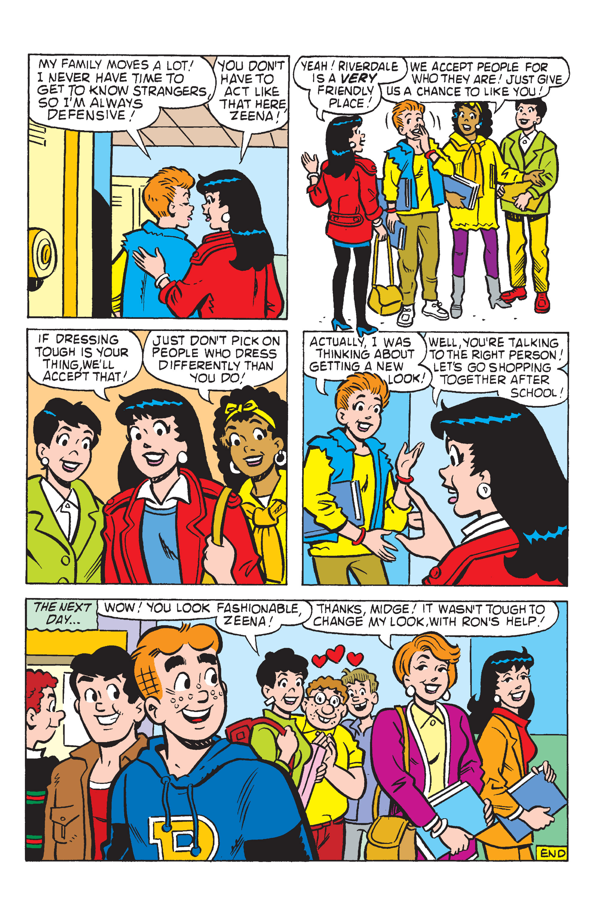 Read online Veronica's Hot Fashions comic -  Issue # TPB - 35