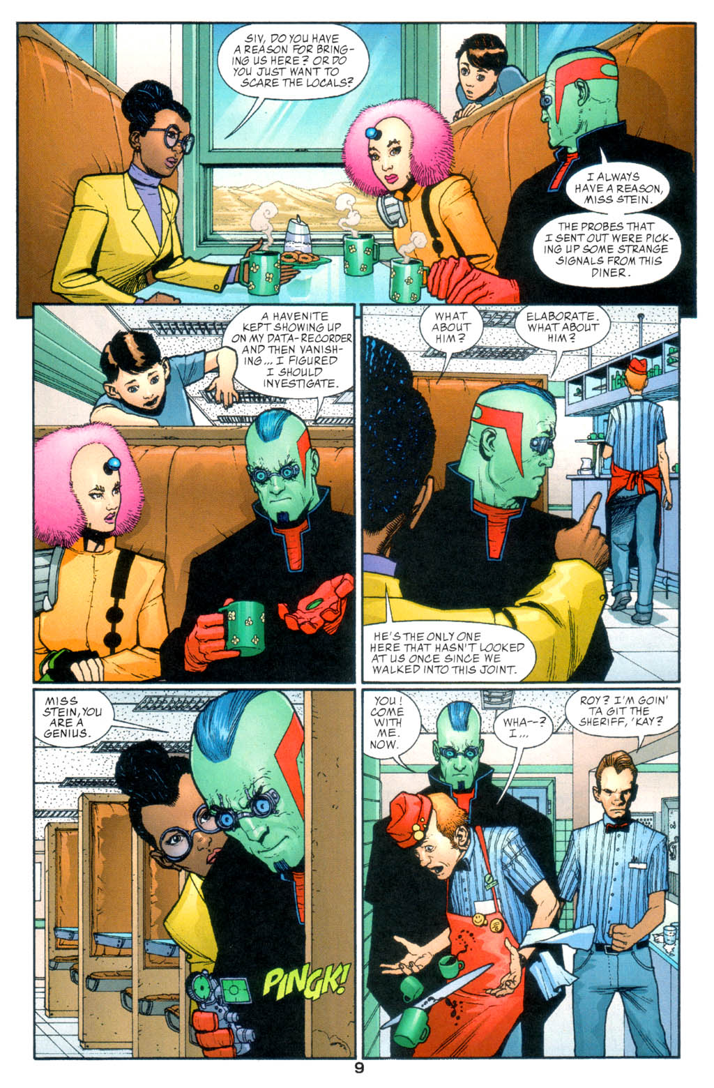 Read online Haven: The Broken City comic -  Issue #6 - 10