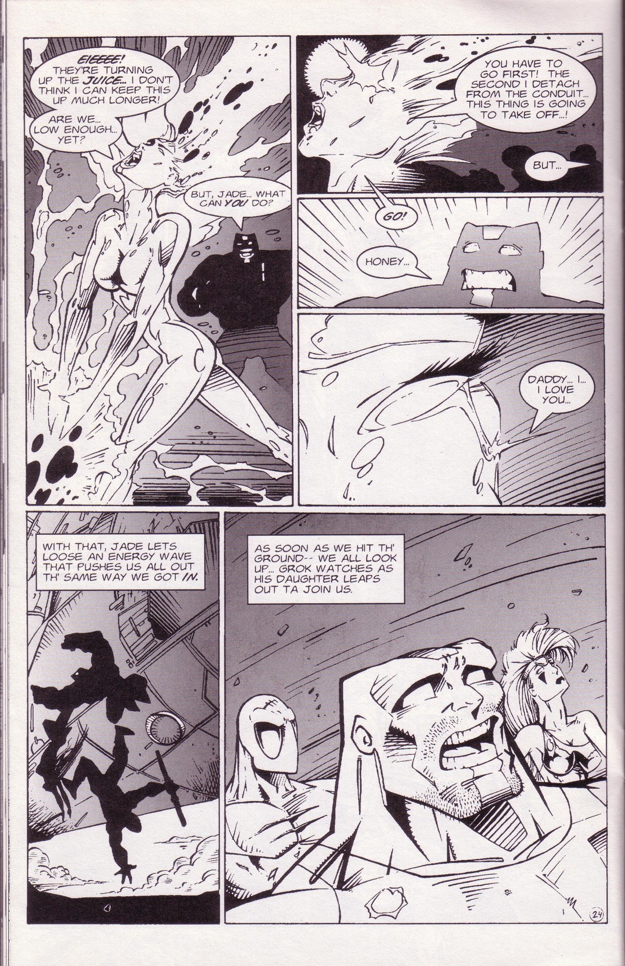 Read online Zen Intergalactic Ninja: Starquest comic -  Issue #3 - 26