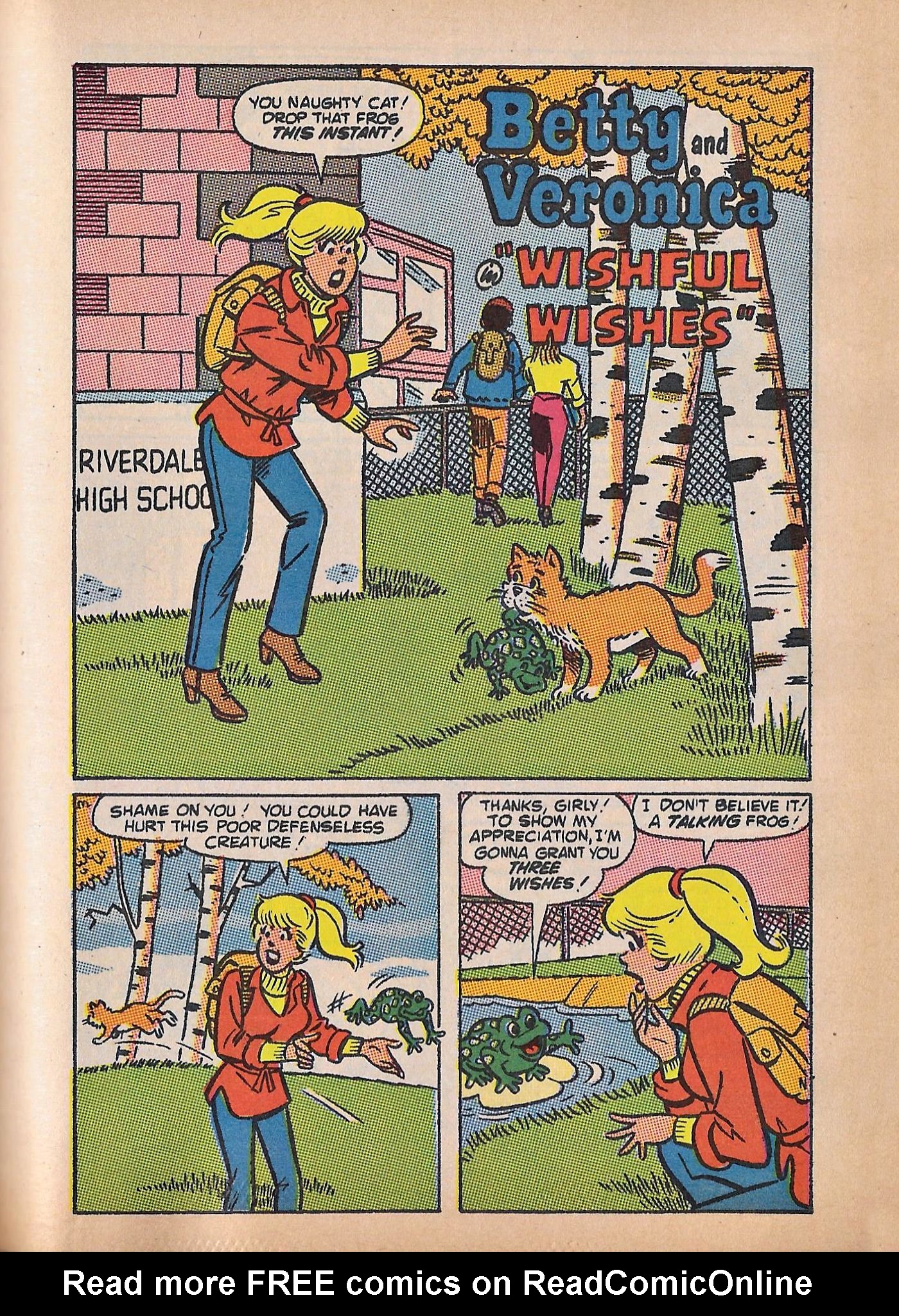 Read online Betty and Veronica Annual Digest Magazine comic -  Issue #6 - 67