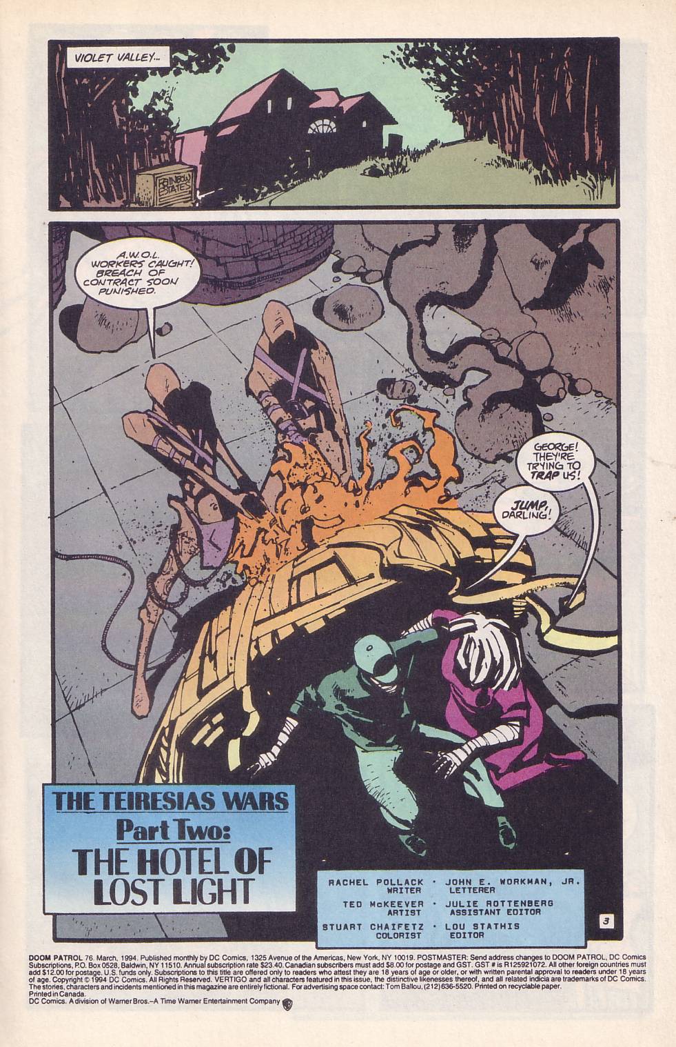 Read online Doom Patrol (1987) comic -  Issue #76 - 4