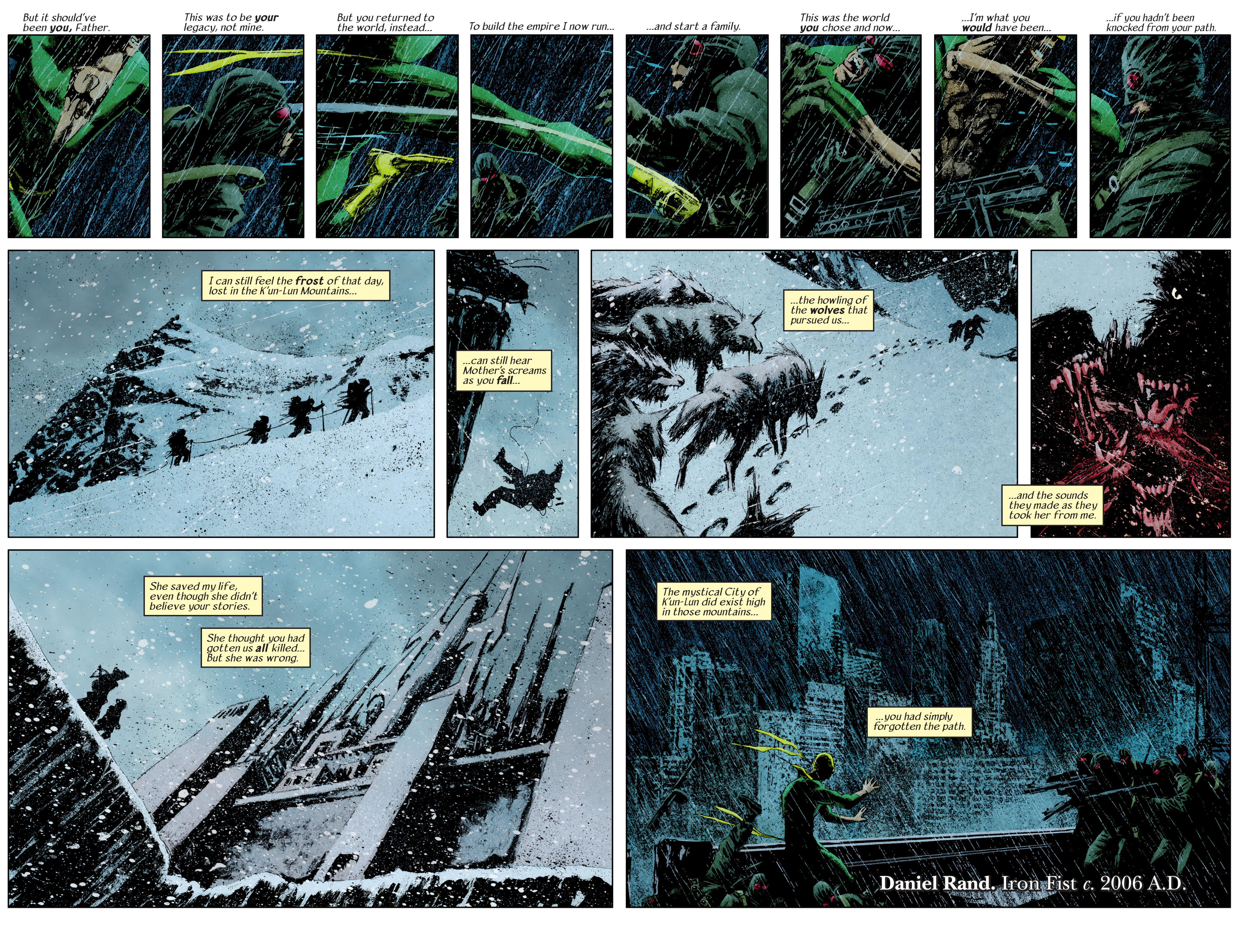 Read online The Immortal Iron Fist comic -  Issue #1 - 5