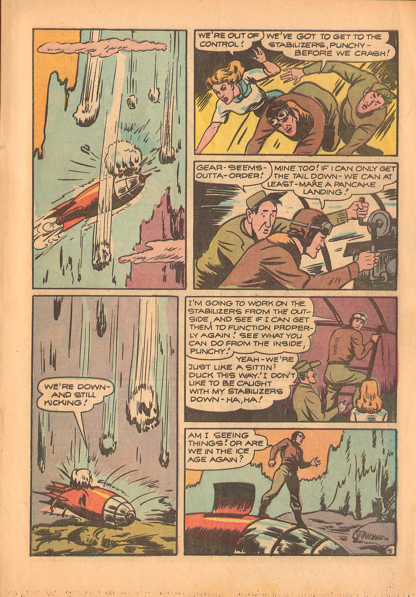 Read online Rocket Kelly (1945) comic -  Issue #4 - 7