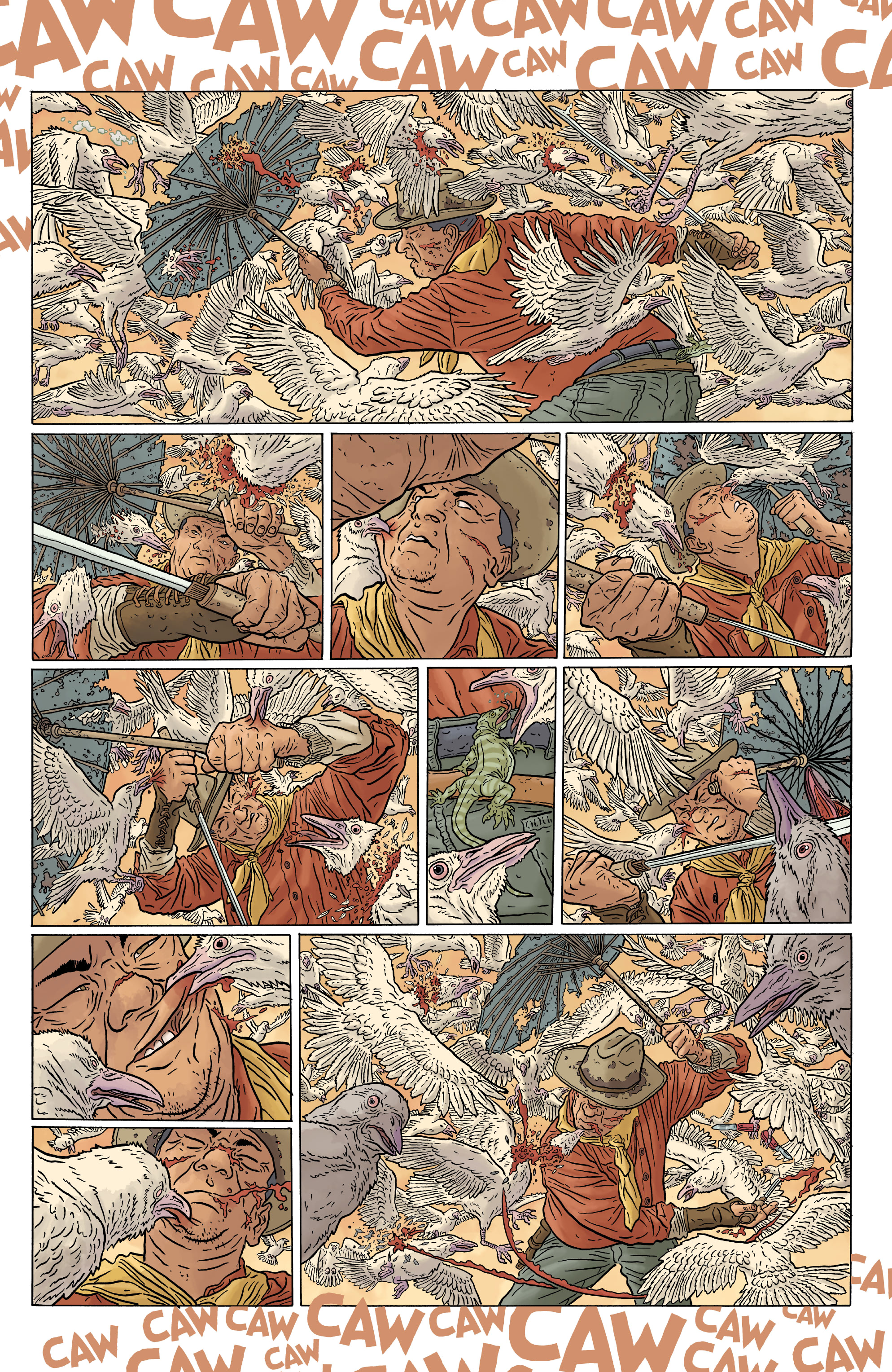 Read online Shaolin Cowboy: Cruel to Be Kin comic -  Issue #2 - 11