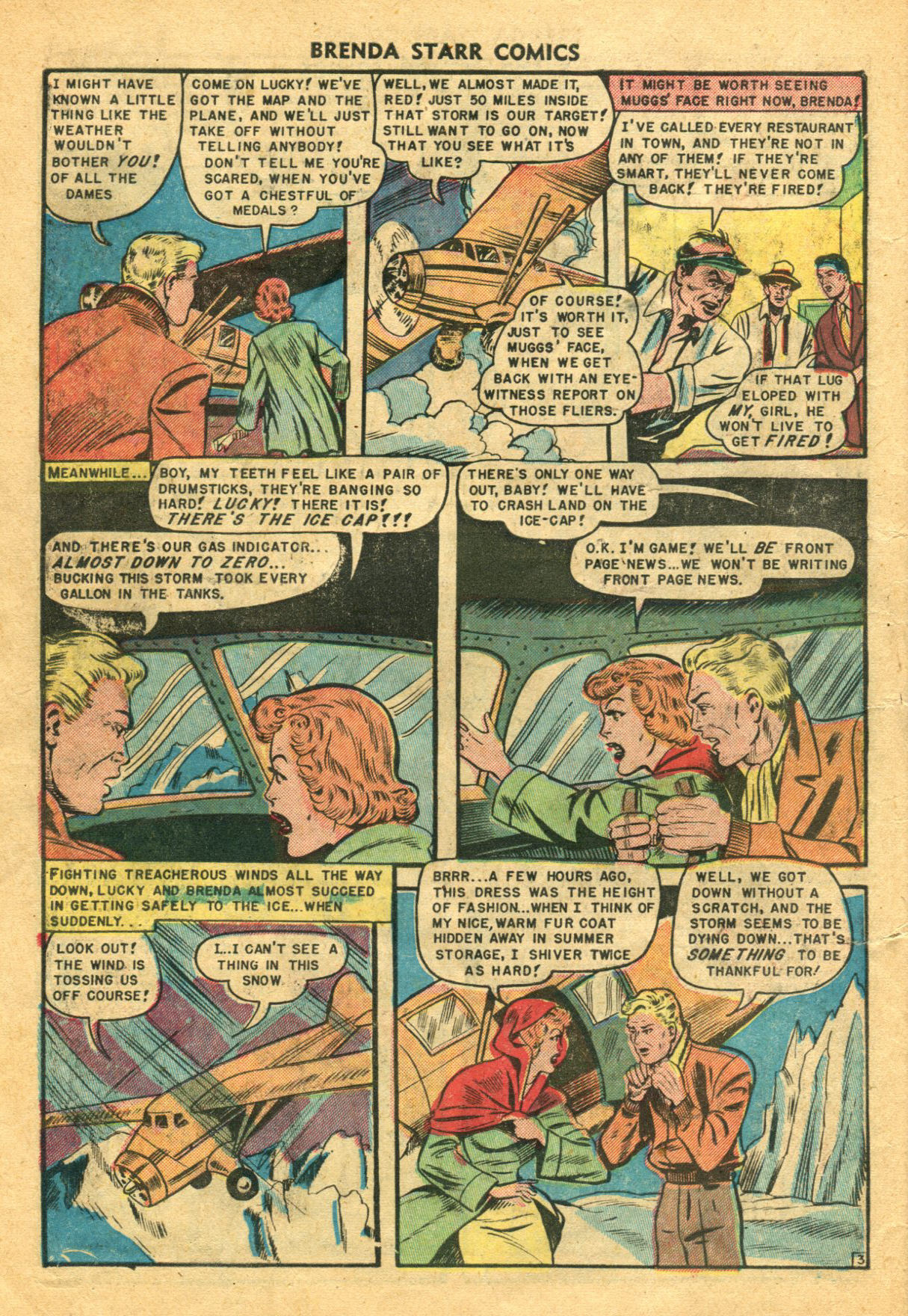 Read online Brenda Starr (1948) comic -  Issue #9 - 14